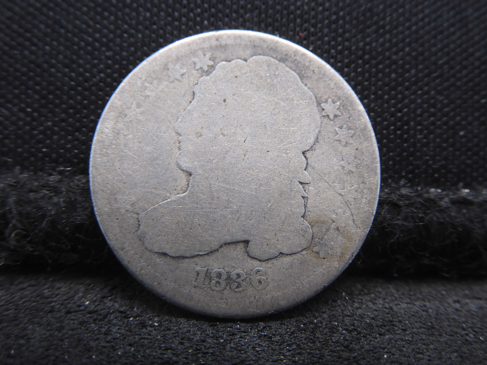 1836 Sm Size Capped Bust Dime - Tough Type (1 of 2)