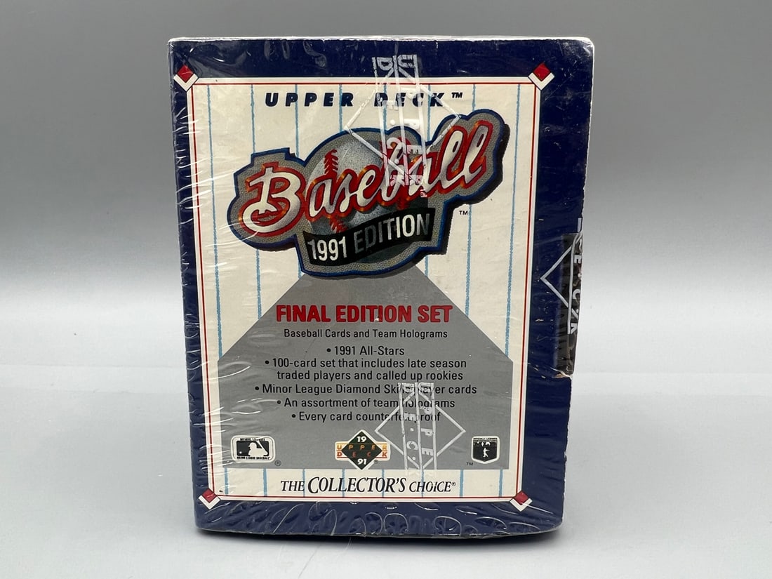1991 Upper Deck Baseball Final Edition Unopened Set (1 of 2)