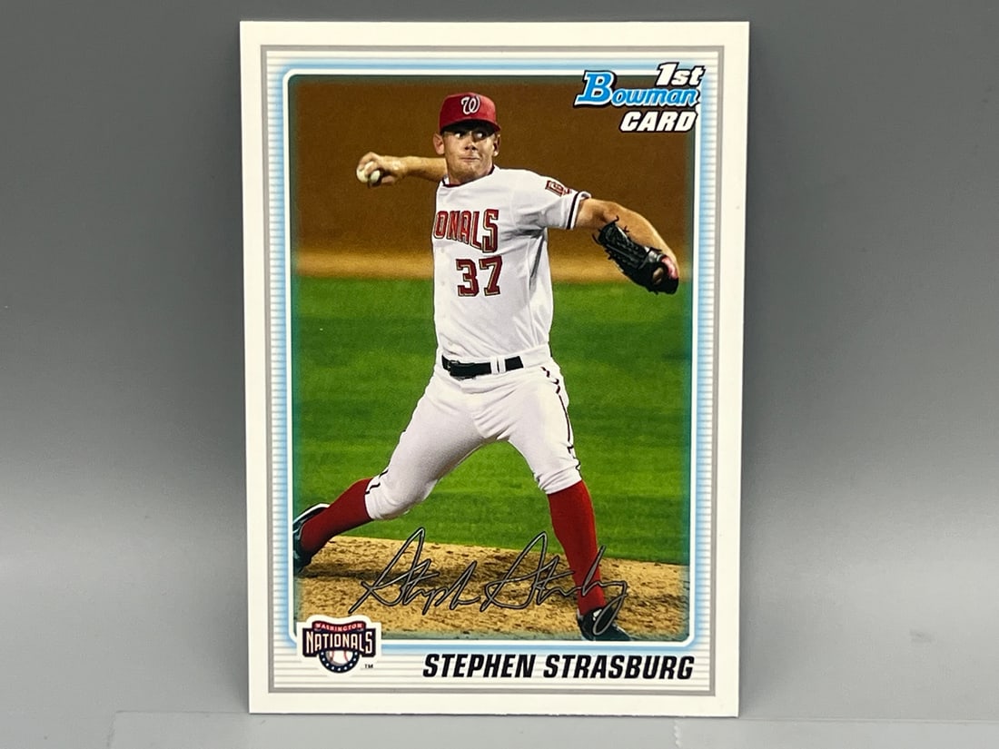 2010 Bowman Stephen Strasburg 1st Bowman Paper RC #BP1 (1 of 2)