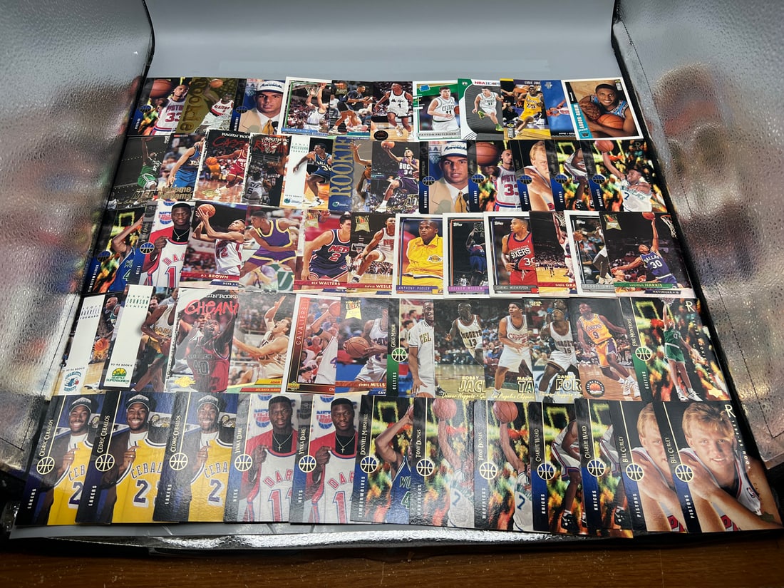 Lot of (56) Assorted Basketball Rookie & Star Player Cards - Varying Conditions - Jason Kidd RC, (1 of 5)