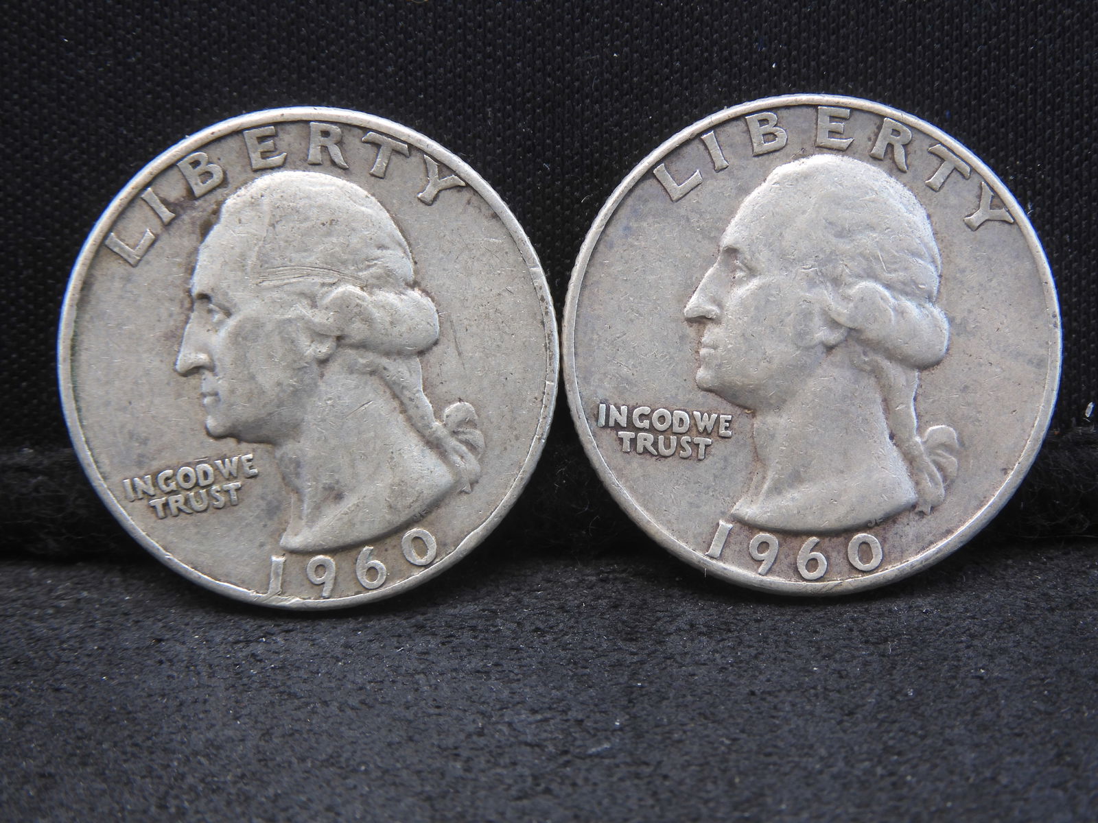 (2) 1960-D Washington Quarters (1 of 2)