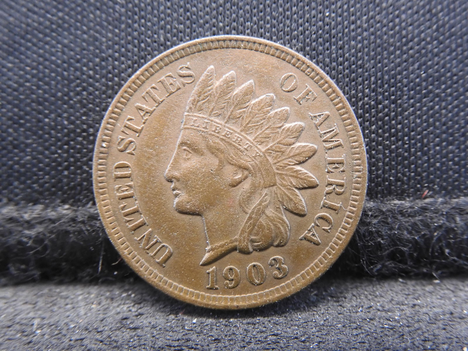 1903 Indian Cent.  Uncirculated detail. (1 of 3)