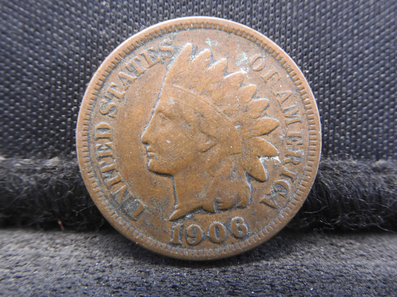 1906 Indian Head Penny - (1 of 2)