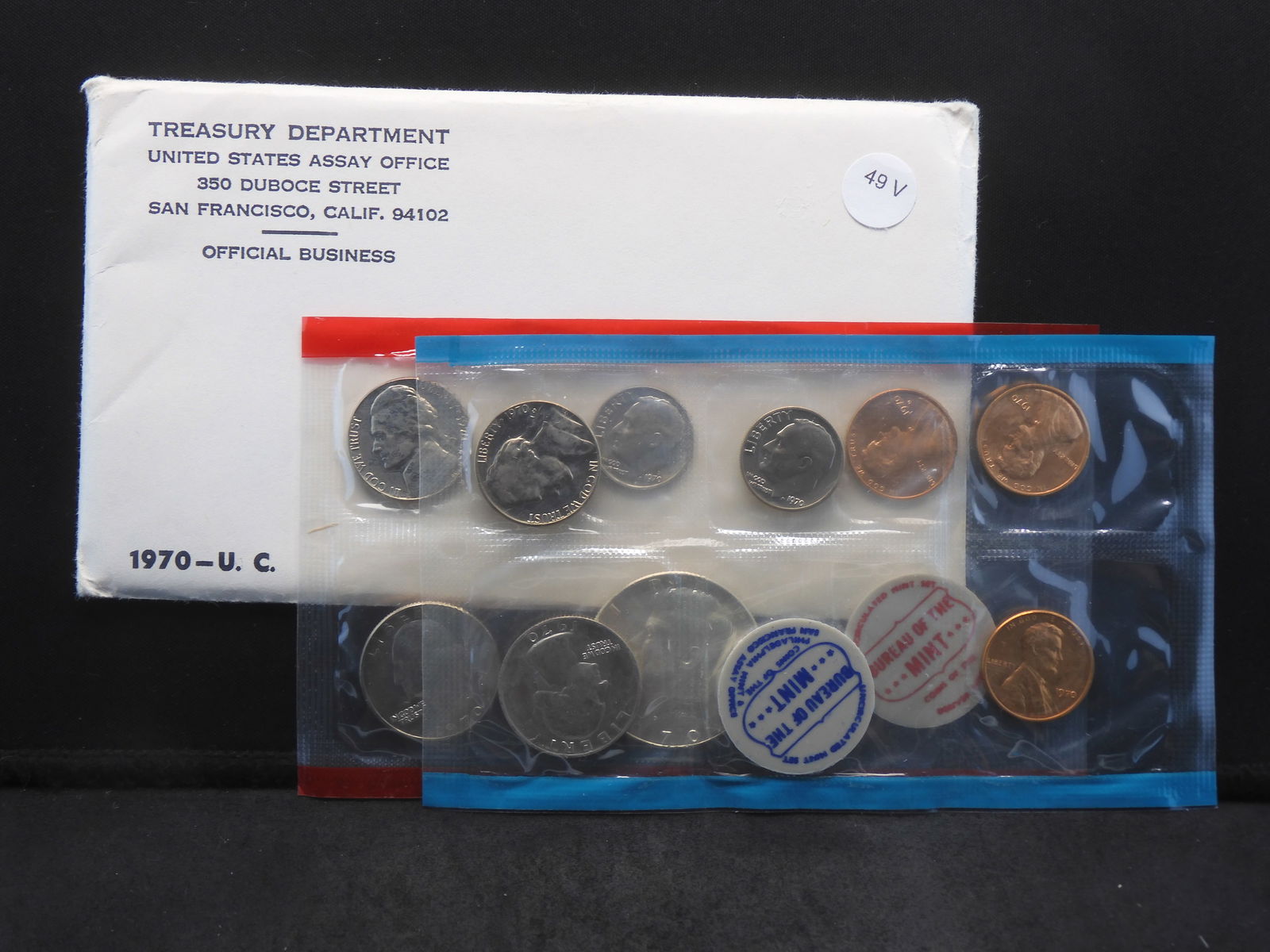 1970 P&D UNC US Mint Set (1 of 5)