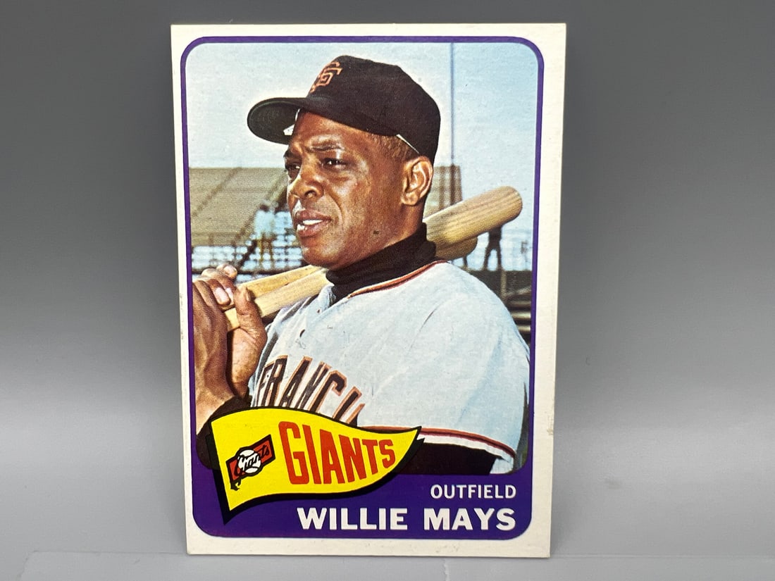 1965 Topps Willie Mays #250: 1965 Topps Willie Mays #250
