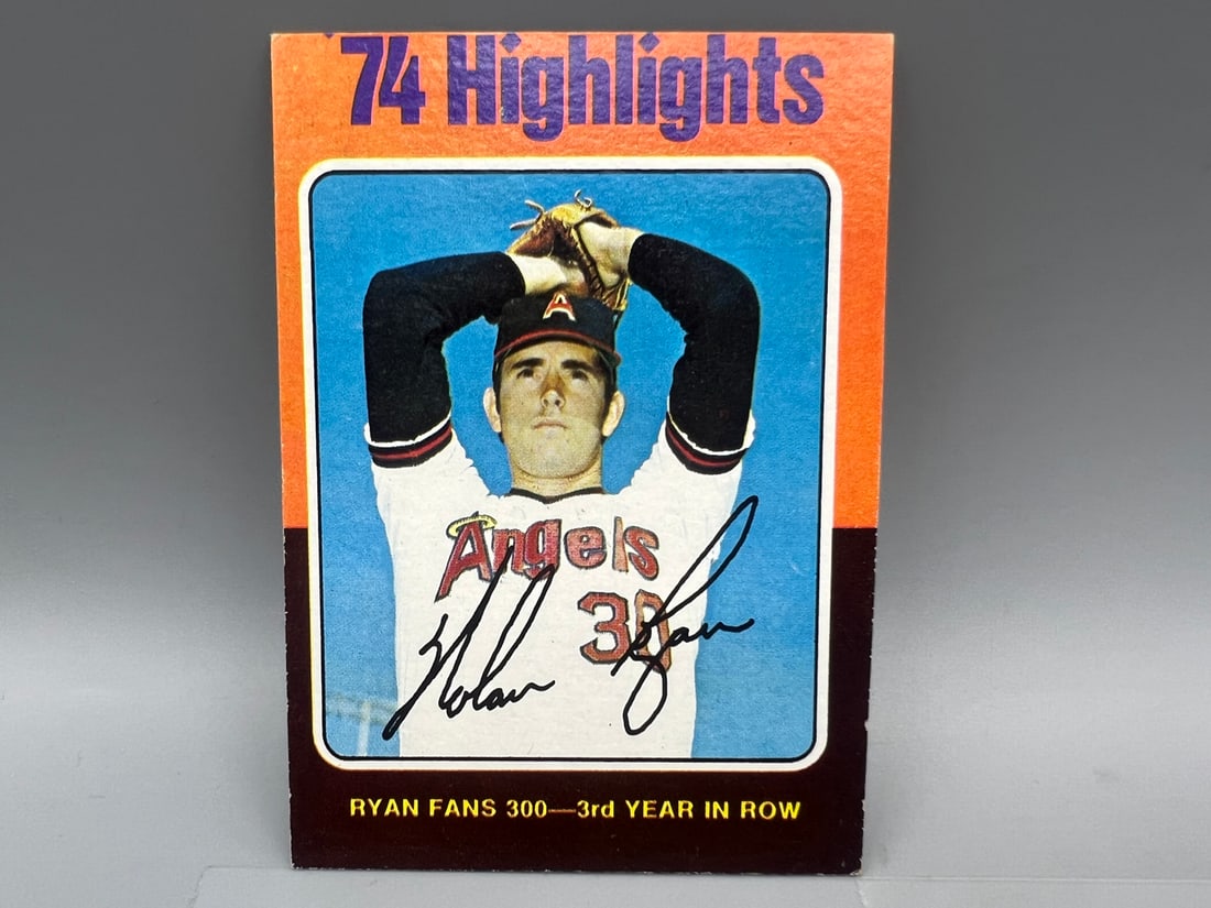 1975 Topps Nolan Ryan Highlights #5 (1 of 2)
