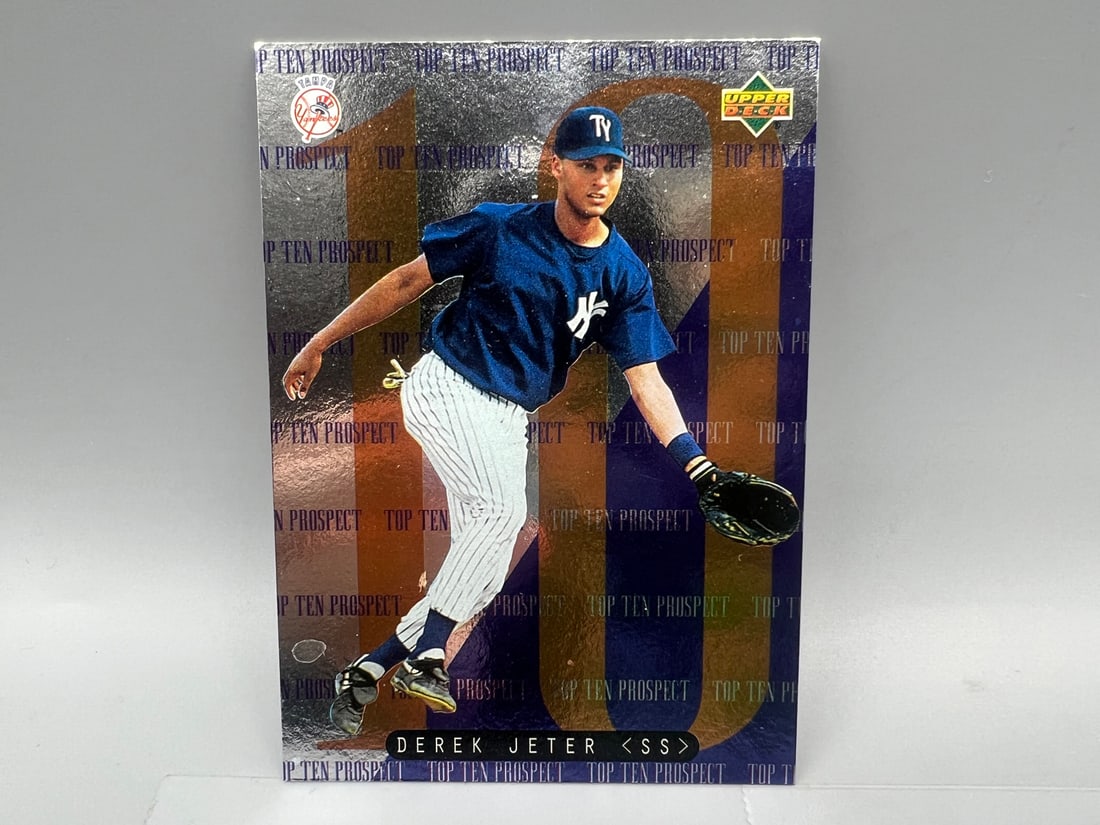 1994 Upper Deck Minors Derek Jeter #1 Top Ten Prospect Insert (1 of 2)