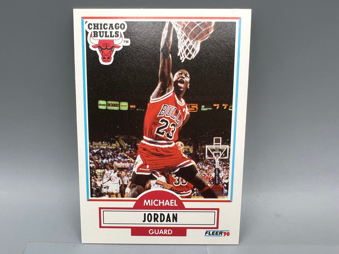 1990 Fleer Michael Jordan #26: 1990 Fleer Michael Jordan #26