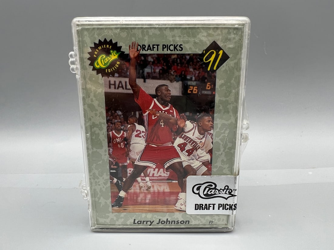 1991 Classic's Draft Picks Sealed Limited Edition Set #/450,000 W/ Larry Johnson RC: 1991 Classic's Draft Picks Sealed Limited Edition Set #/450,000 W/ Larry Johnson RC