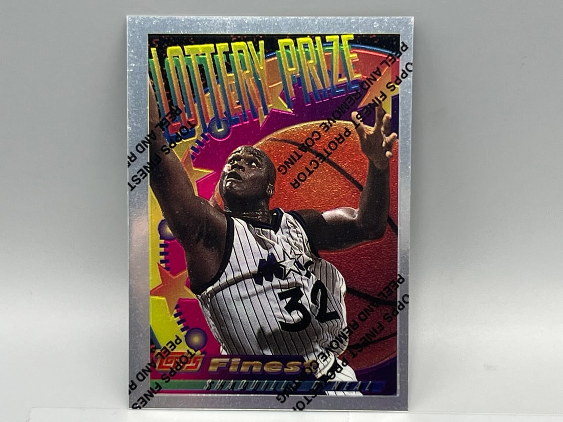 1995 Topps Finest Shaquille O'Neal Lottery Prize Insert #LP15 (1 of 2)