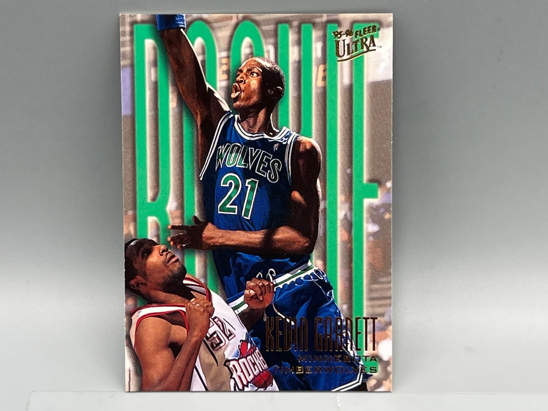 1995-96 Fleer Ultra Kevin Garnett RC #274: 1995-96 Fleer Ultra Kevin Garnett RC #274