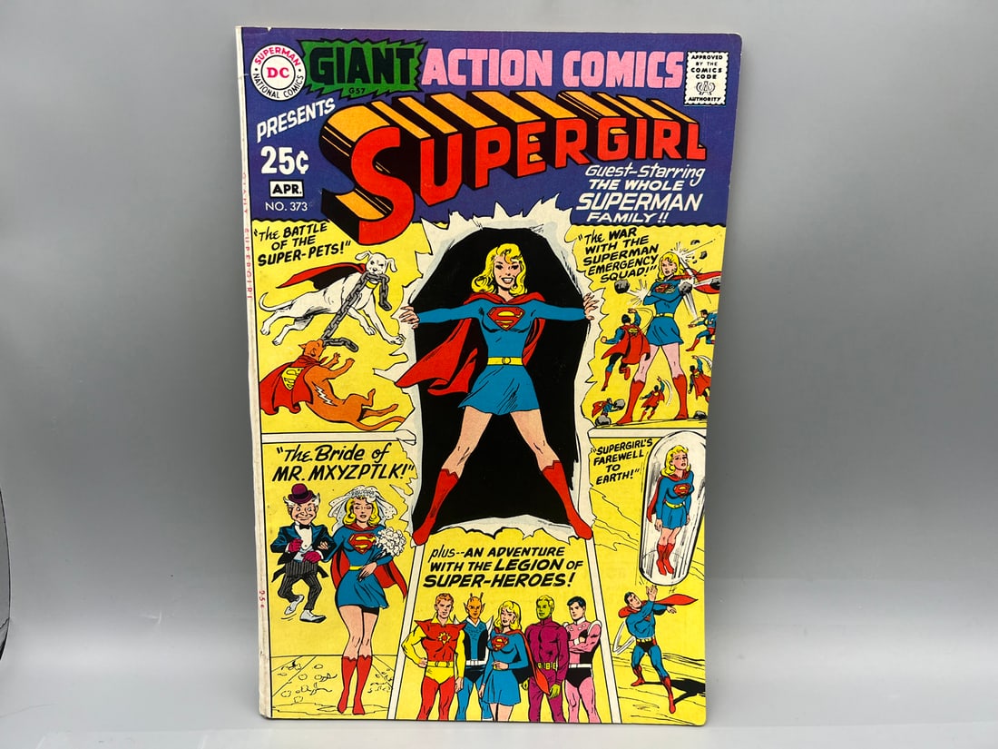 Action Comics #373 - Giant Size Supergirl - DC Comics (1 of 3)
