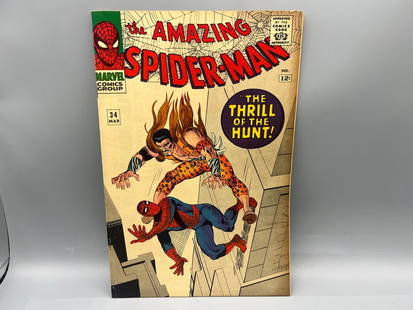 The Amazing Spider-Man #34 - Kraven Appearance - Marvel Comics: The Amazing Spider-Man #34 - Kraven Appearance - Marvel Comics