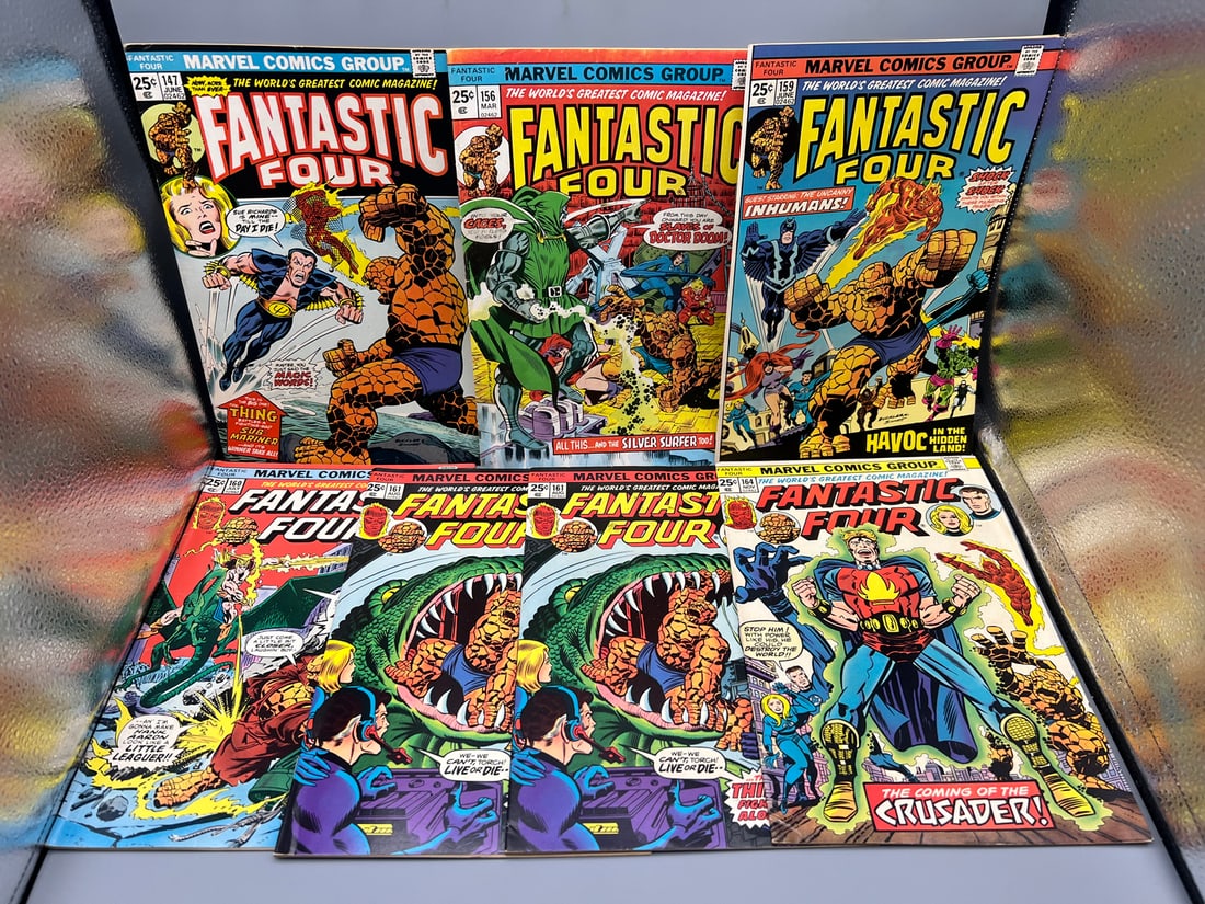 Fantastic Four Lot #147,156,159,160,161,161,164 (1 of 2)