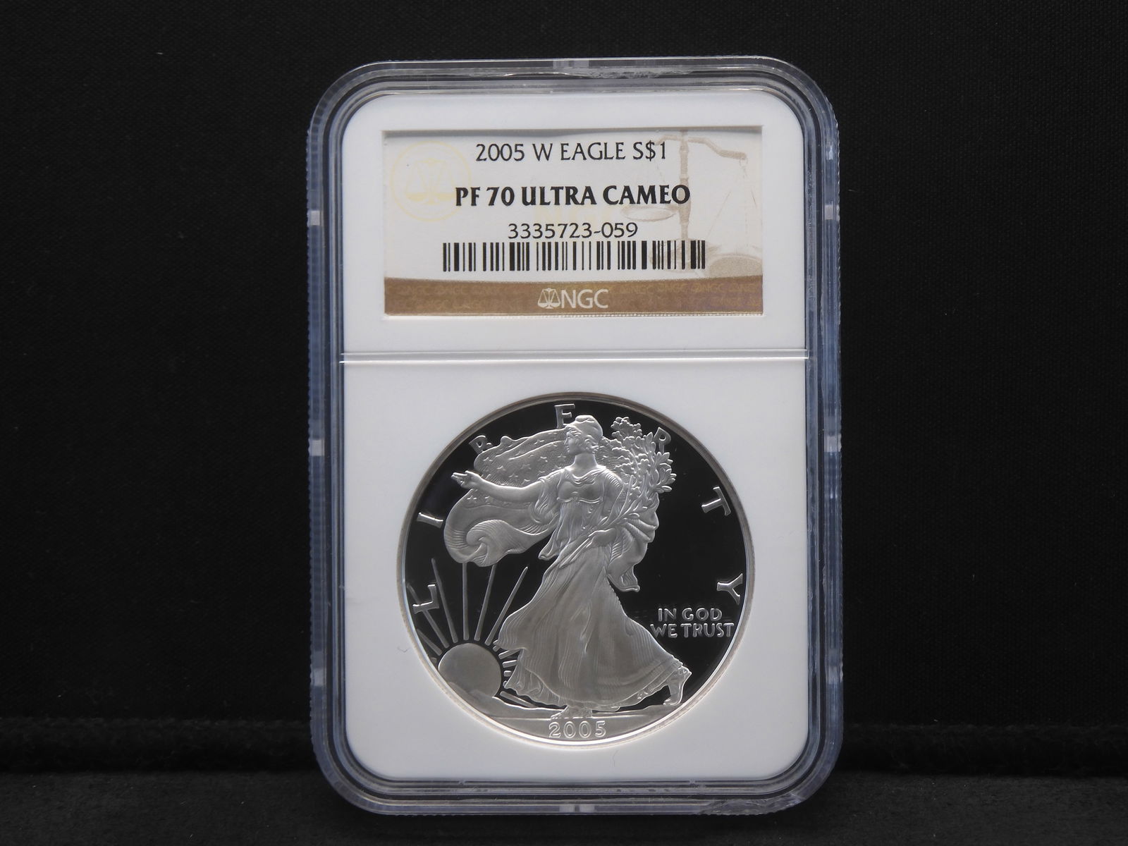 2005-W American Silver Eagle - NGC PF70 Ultra Cameo (1 of 4)