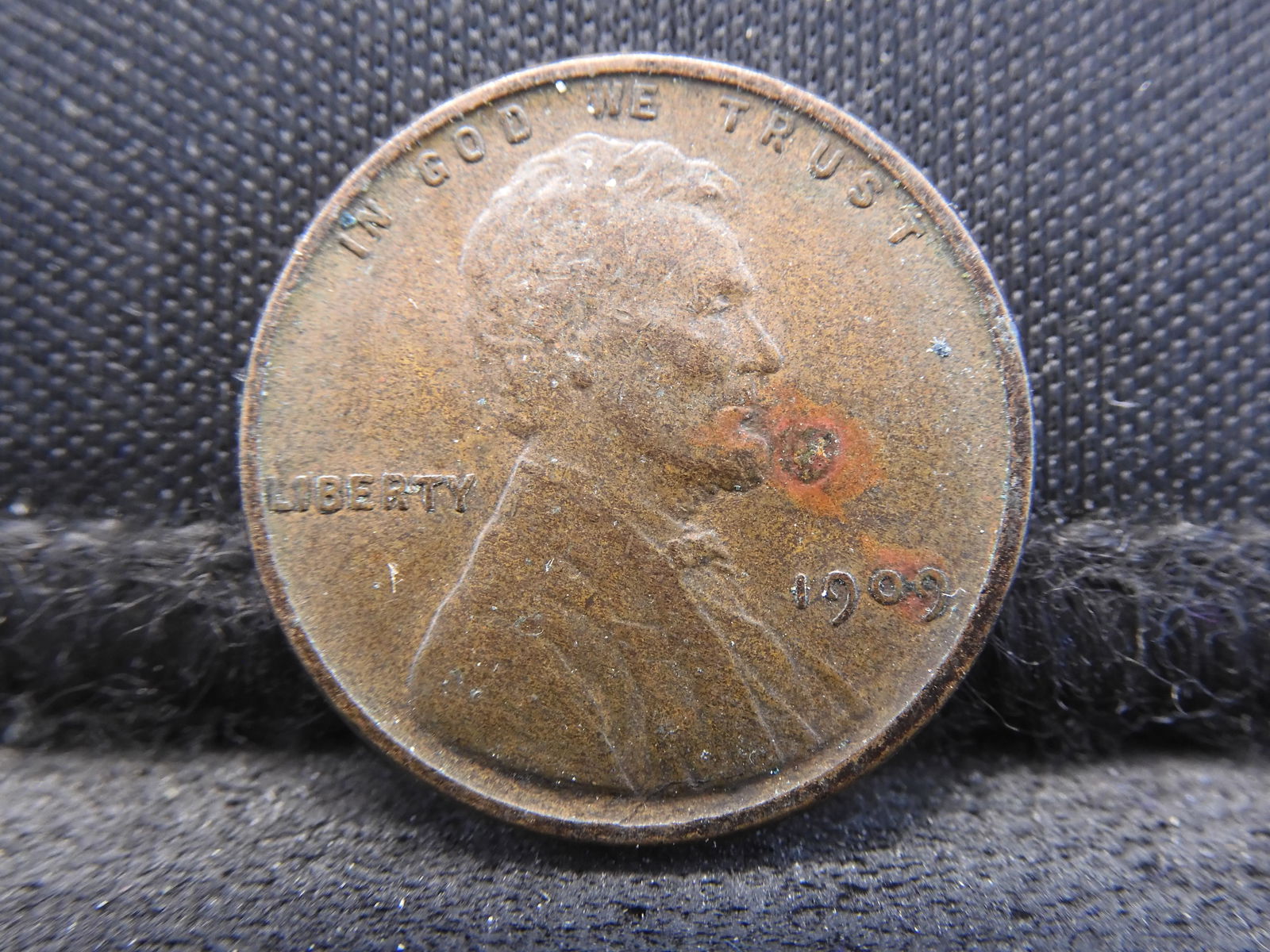 1909-VDB Lincoln Wheat Cent - VF/XF (1 of 2)