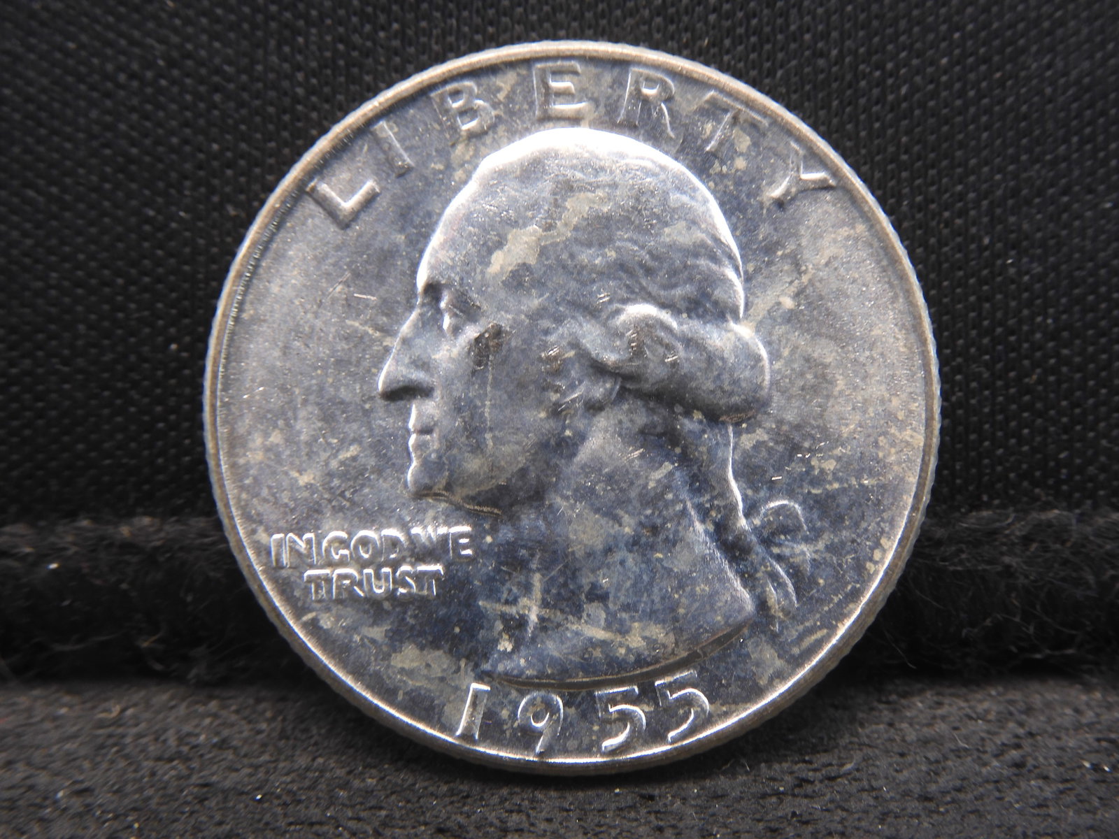 1955-D Washington Quarter - Brilliant Unc: 1955-D Washington Quarter - Brilliant Unc