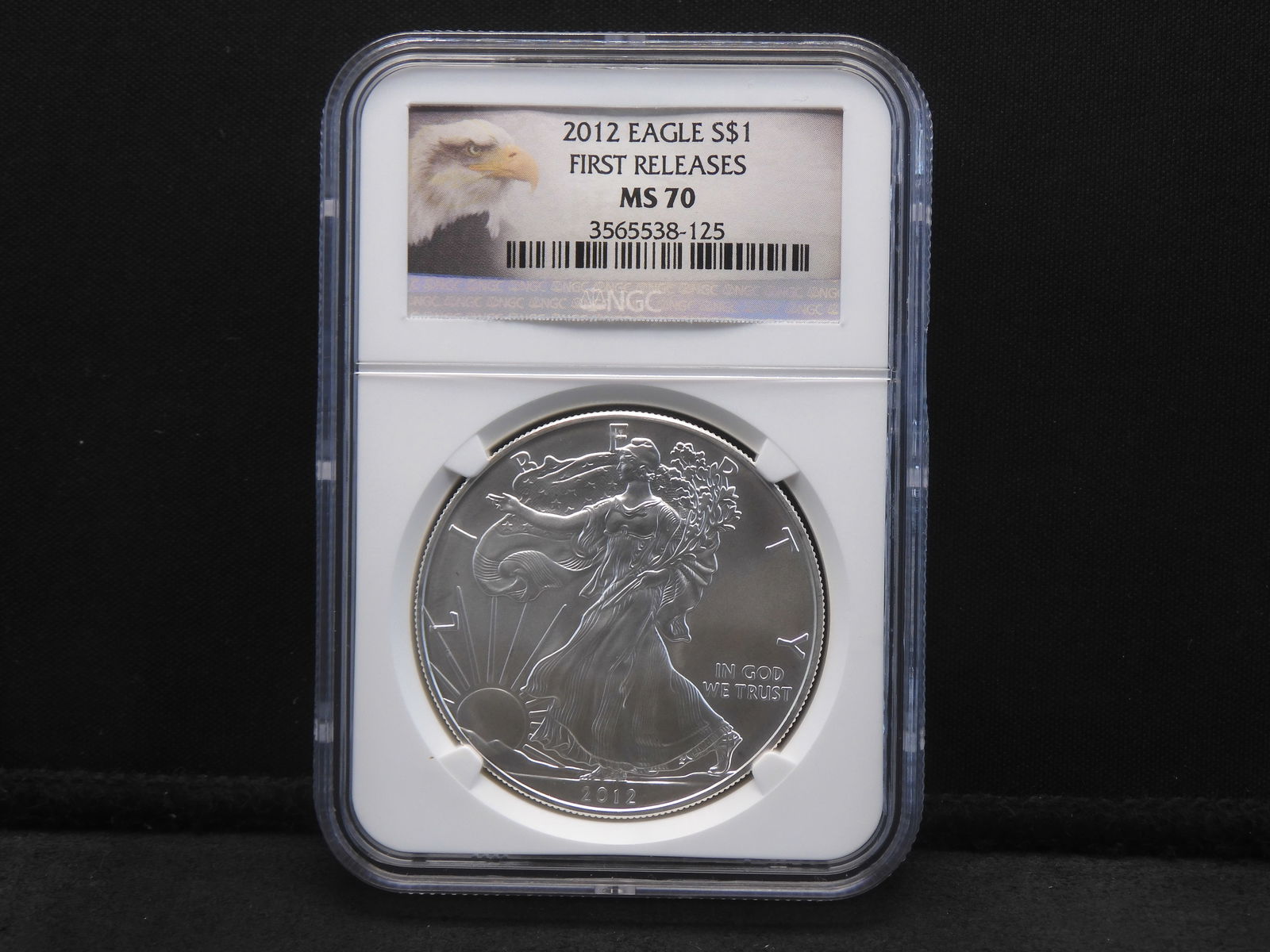 2012 American Silver Eagle - NGC MS70 - First Releases (1 of 4)