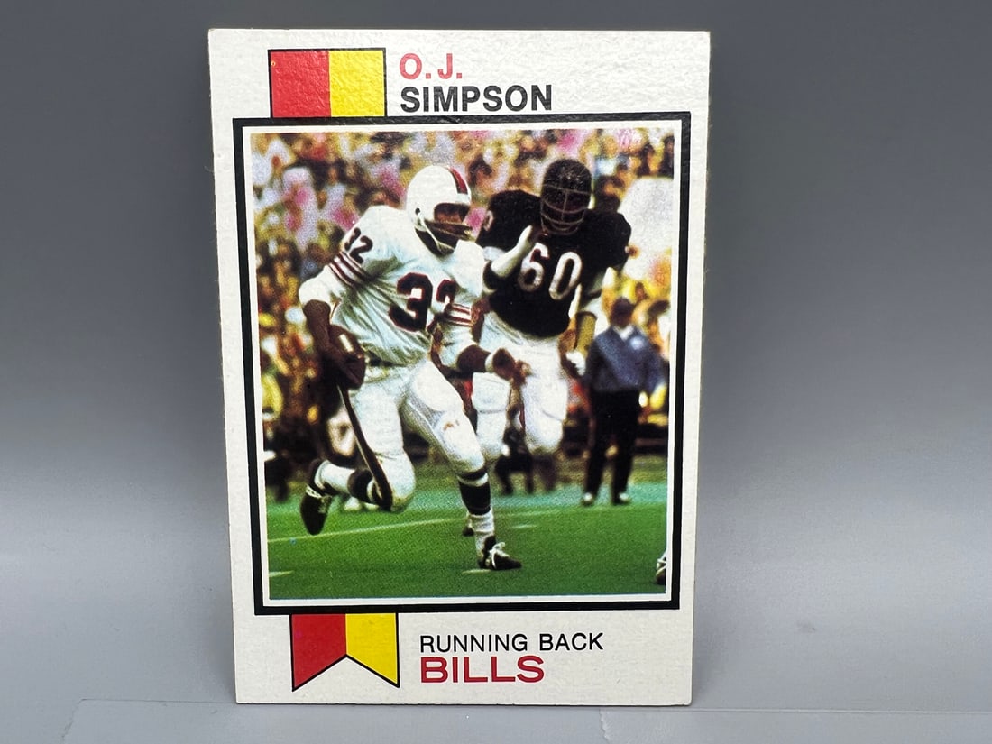 1973 Topps O.J. Simpson #500 (1 of 2)