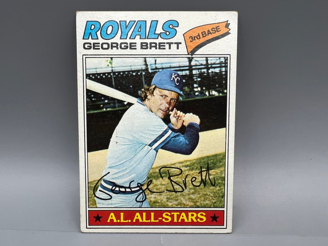 1977 Topps George Brett #580: 1977 Topps George Brett #580