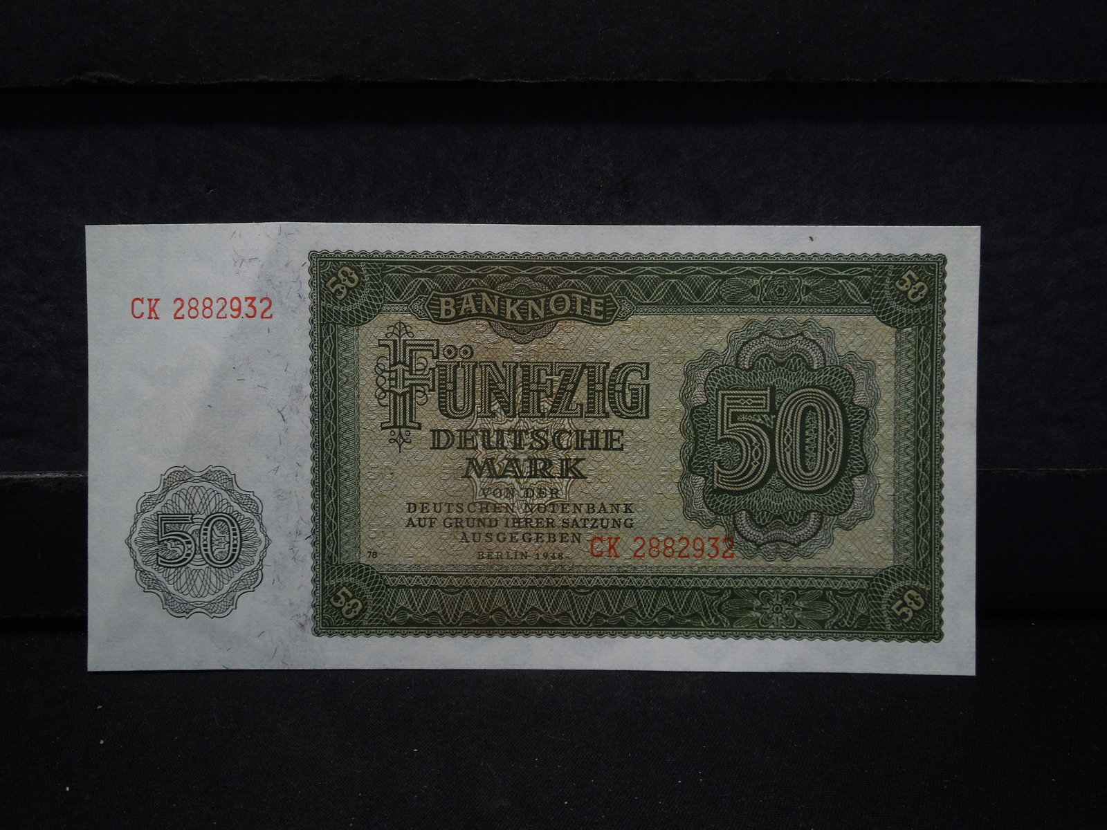 1948 German 50 Mark Paper Banknote (1 of 3)