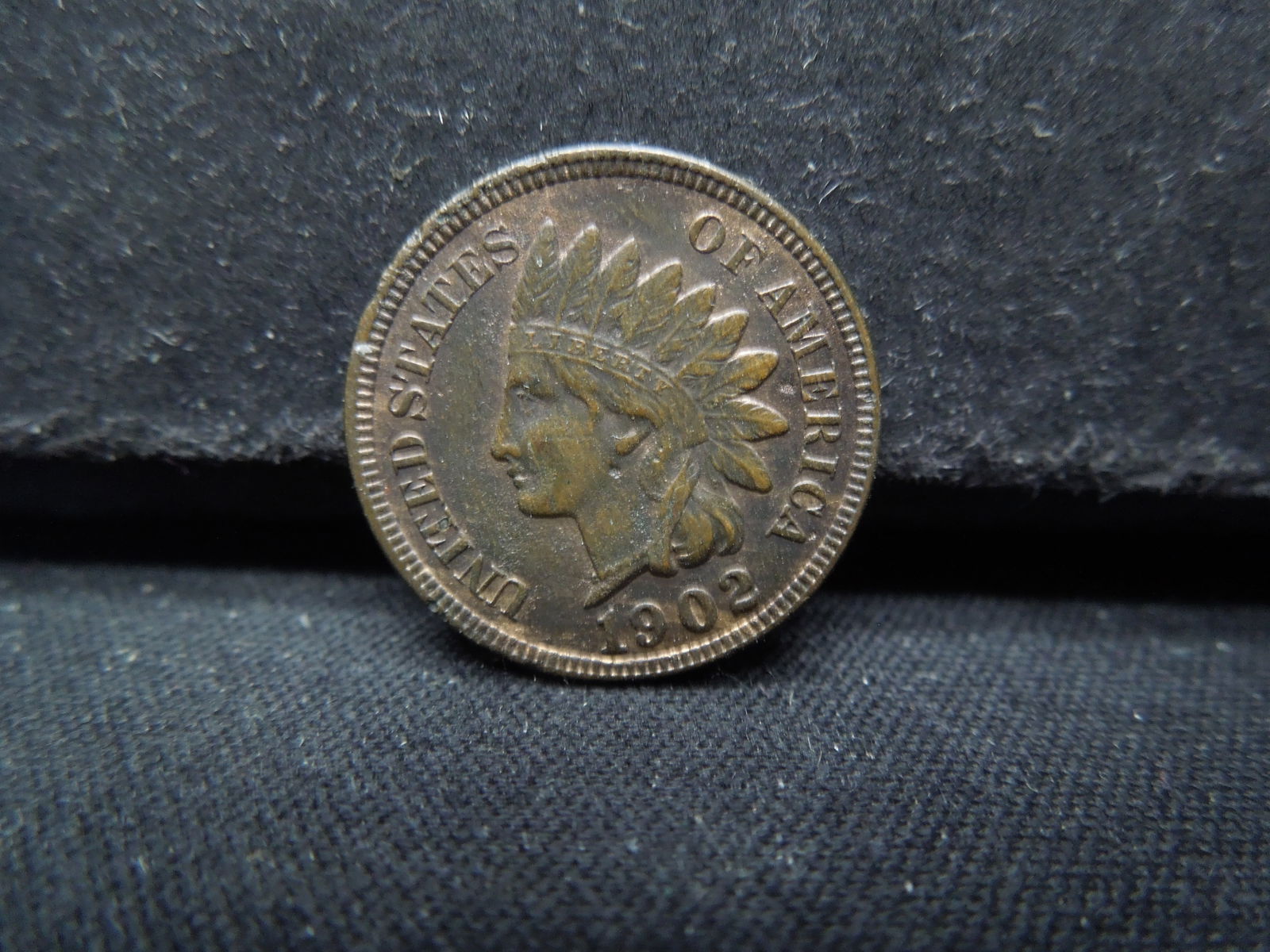1902 Indian Head Cent, Full Liberty, 4 Diamonds (1 of 3)