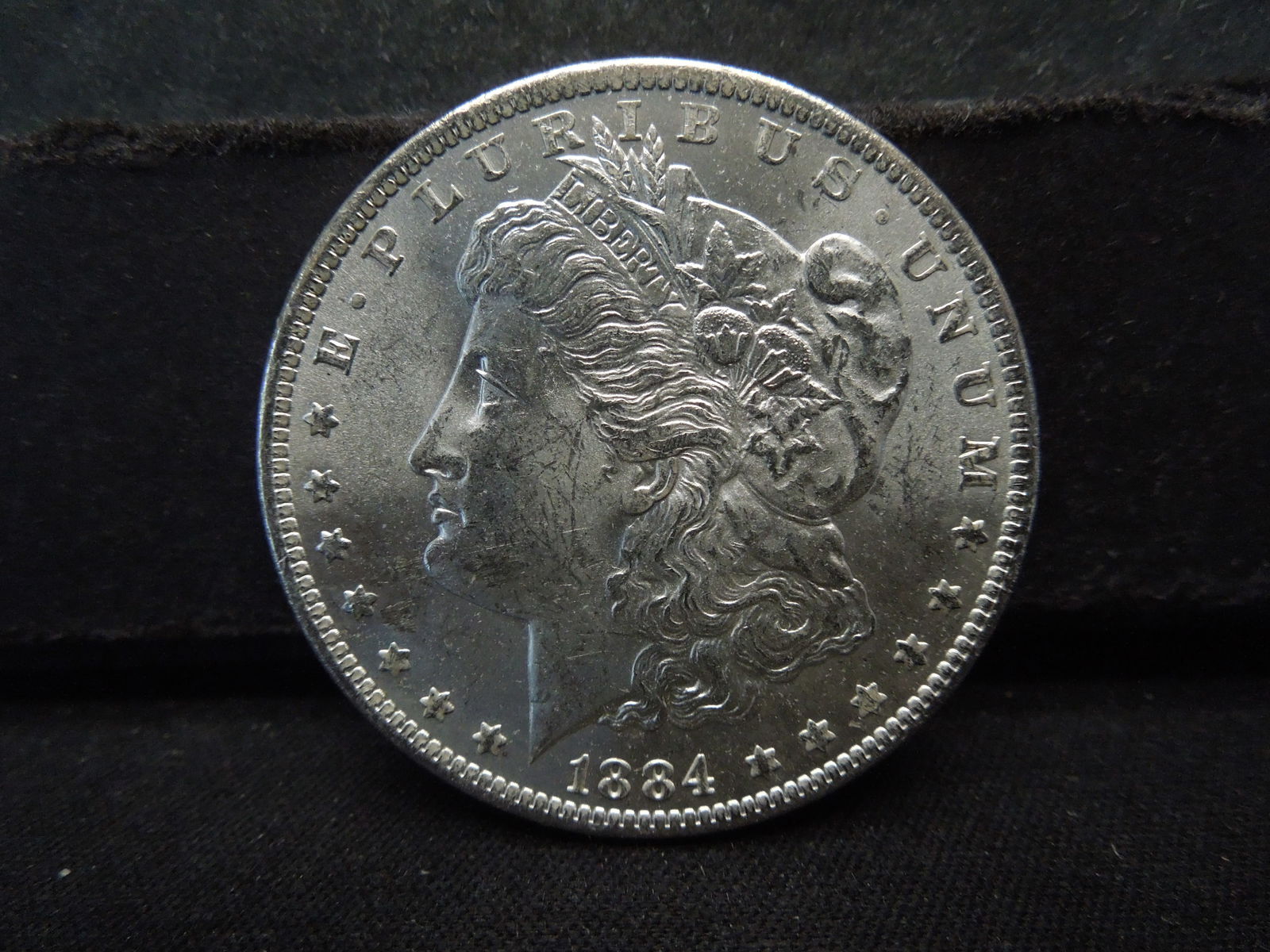 1884-O Morgan Silver Dollar BU  MS+ (1 of 2)