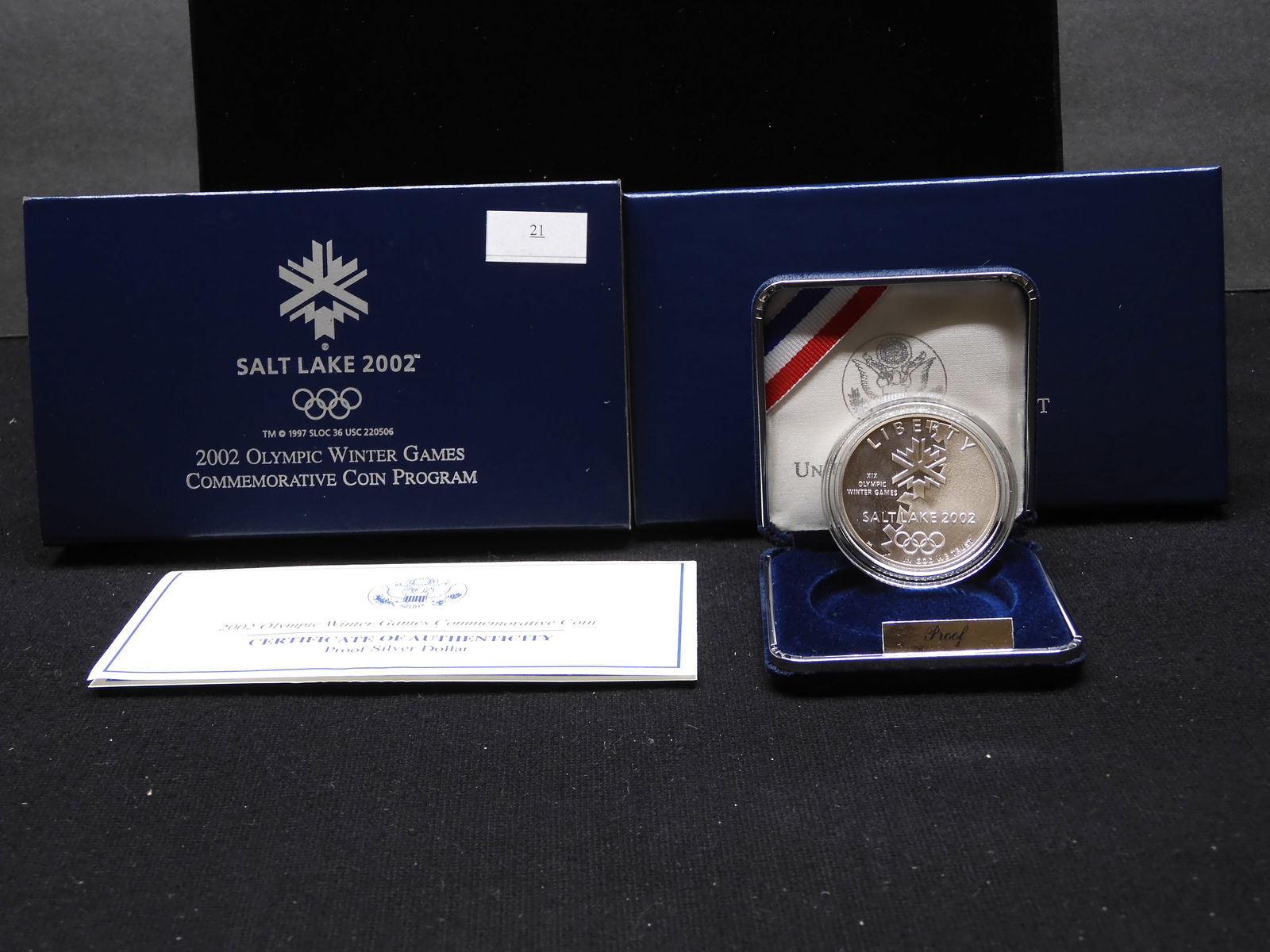2002-P Olympic Winter Games Proof Silver Dollar - OGP (1 of 4)