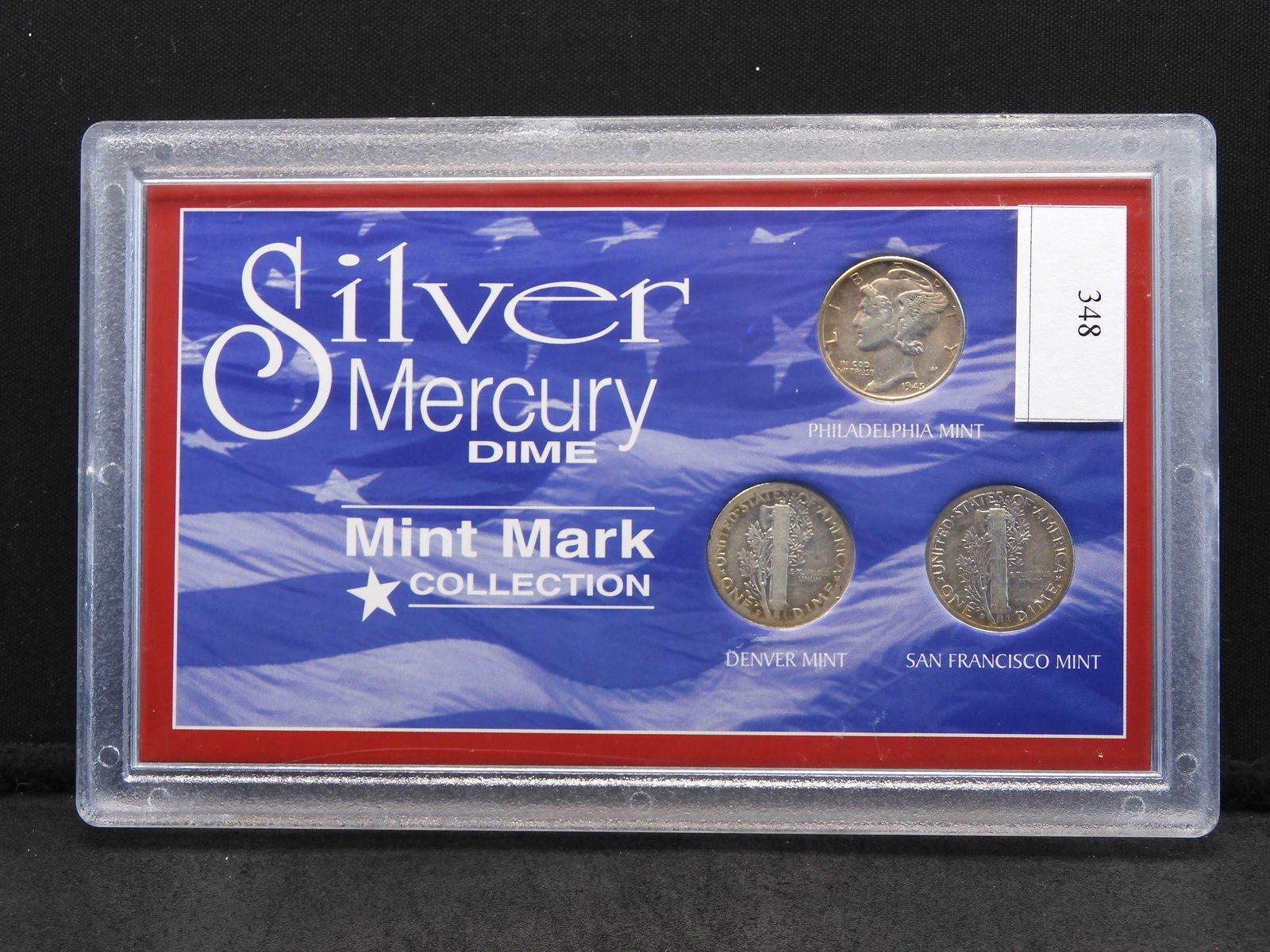 Silver Mercury Dime - Mint Mark Collection - 3 Coins (1 of 4)