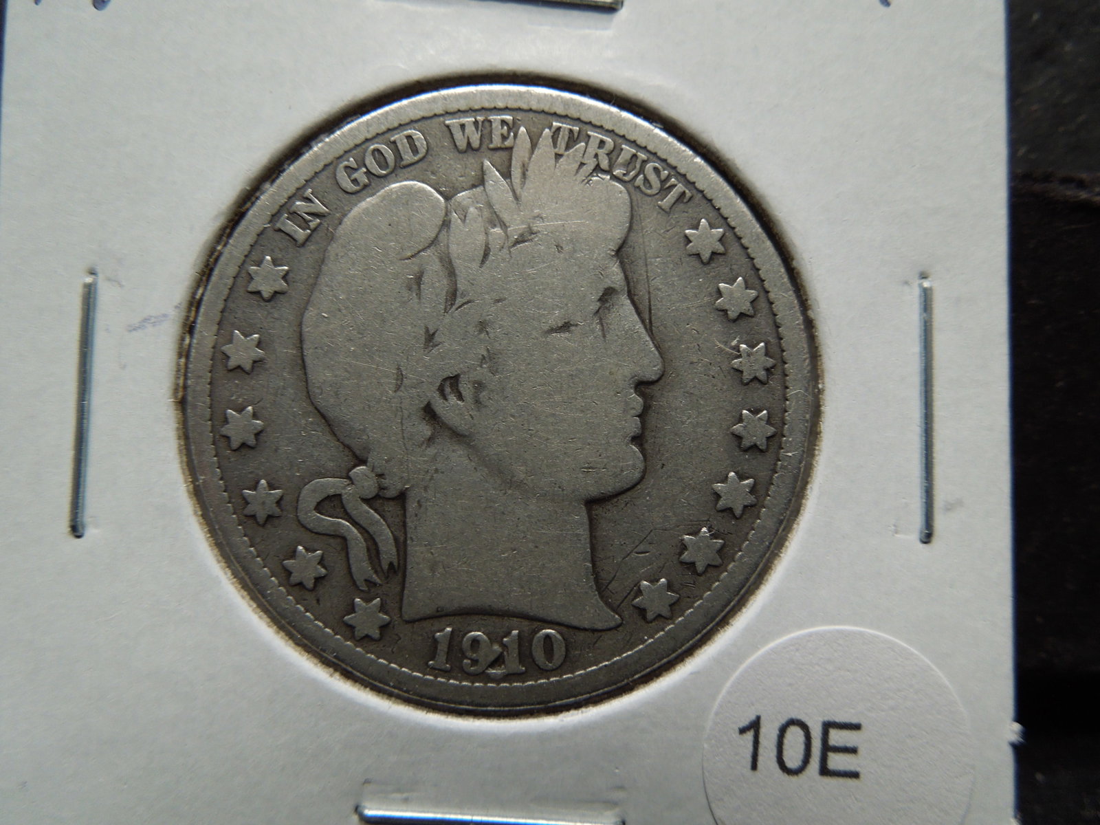 1910-S Barber Half Dollar. (1 of 3)