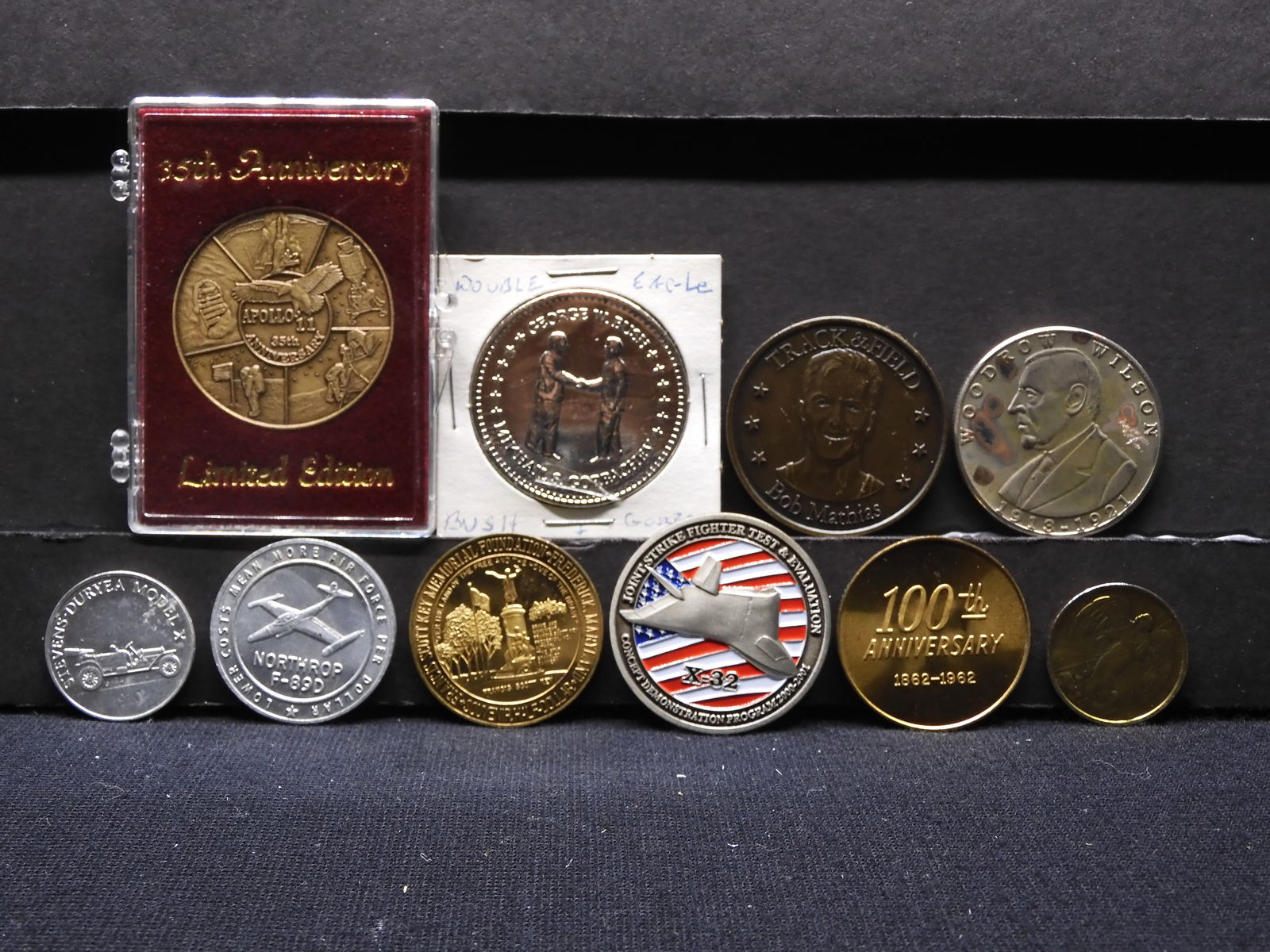 Assortment Of 10 Different Medals & Tokens Commemorating A Variety Of Events.  Air Show, (1 of 5)