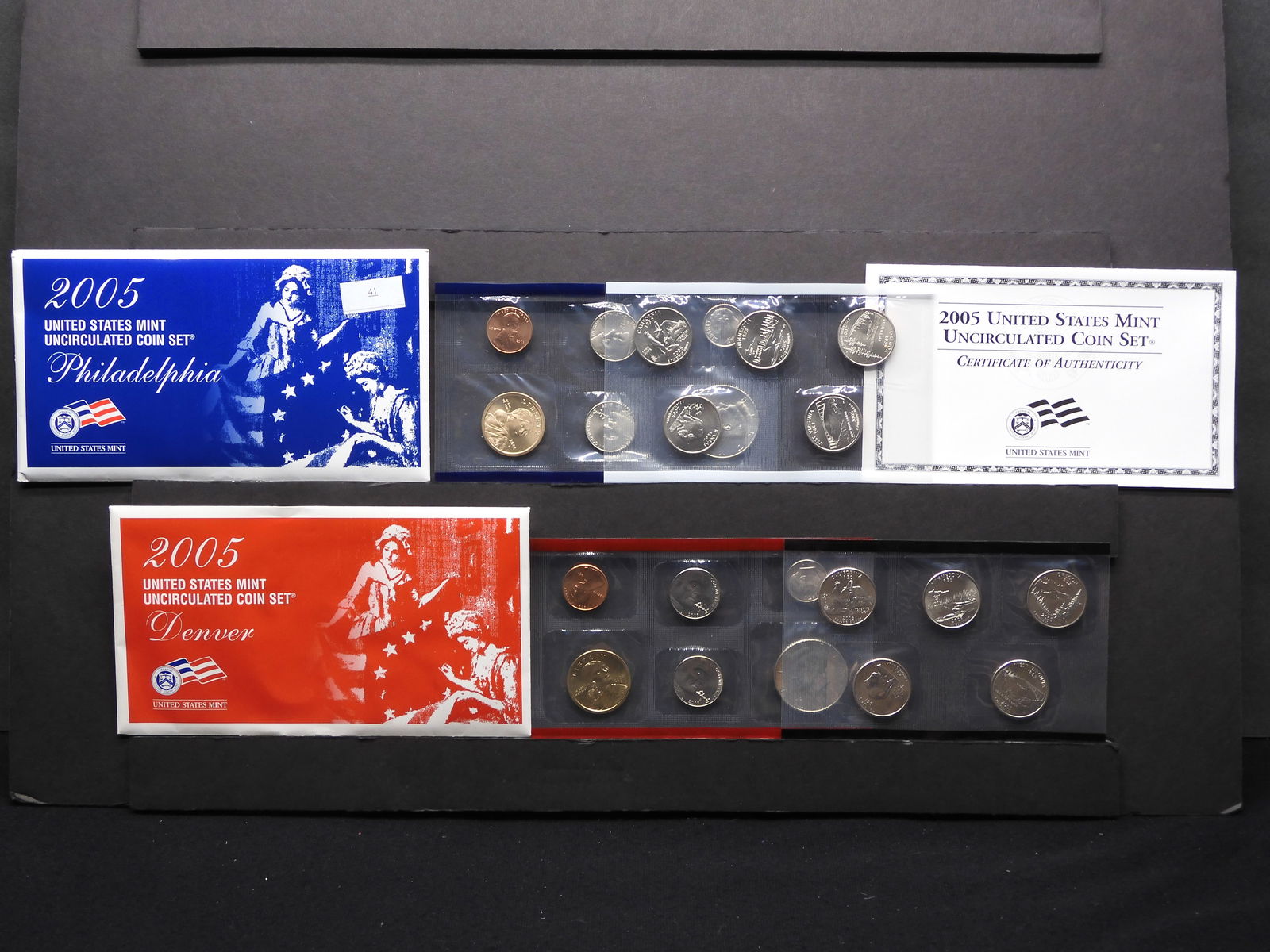 2005-P&D Uncirculated Mint Set OGP (1 of 11)