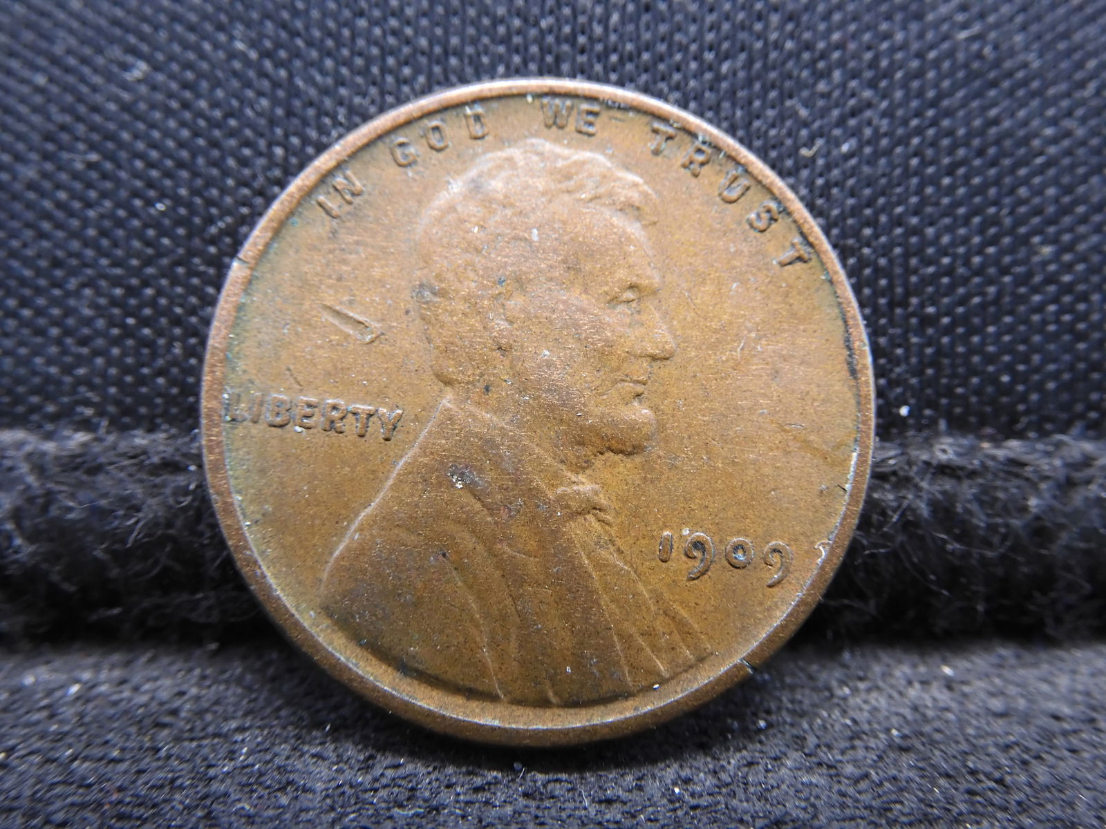 1909-VDB Lincoln Wheat Cent - XF (1 of 2)