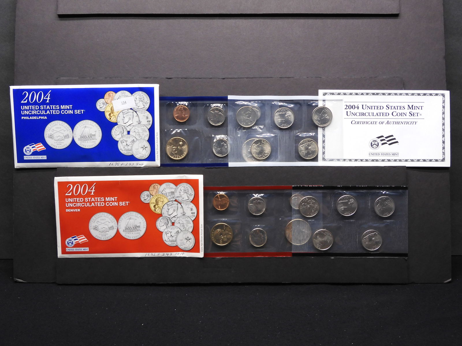 2004-P&D Uncirculated Mint Set OGP (1 of 11)