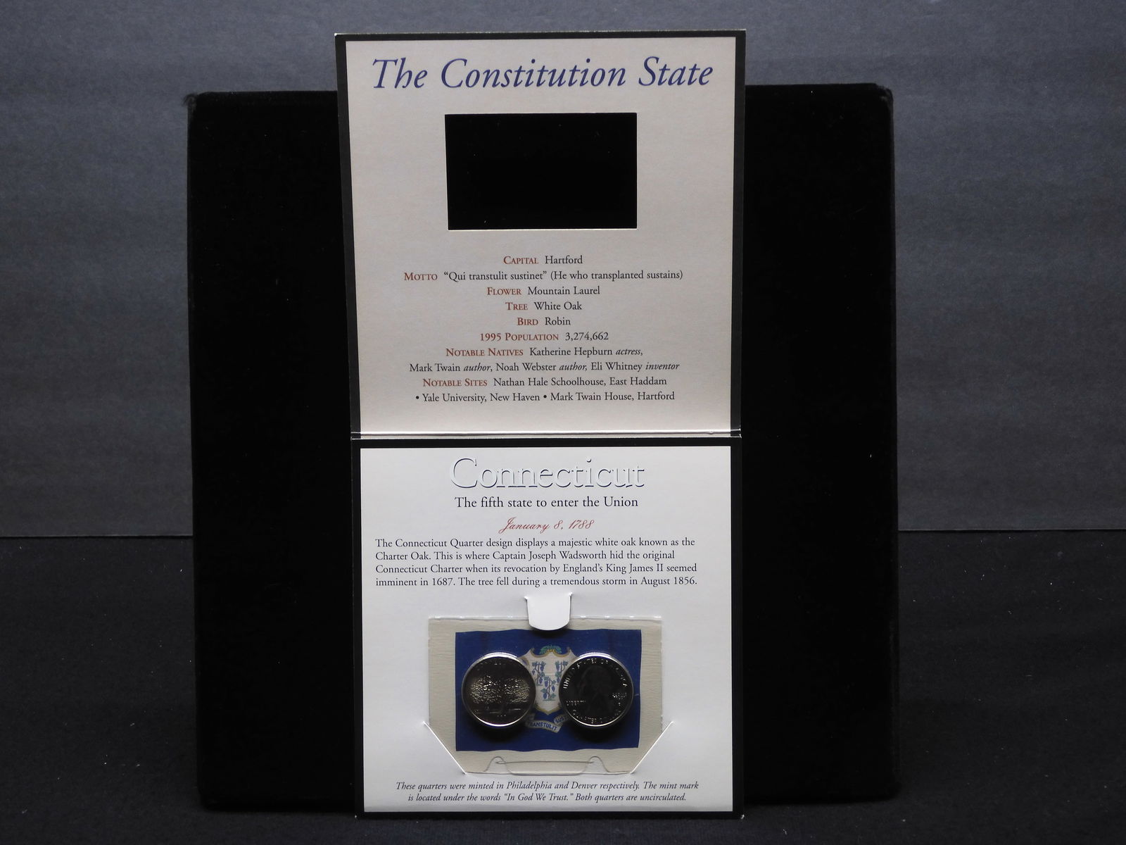 1999-P&D Connecticut Statehood Quarter Set - UNC (1 of 6)