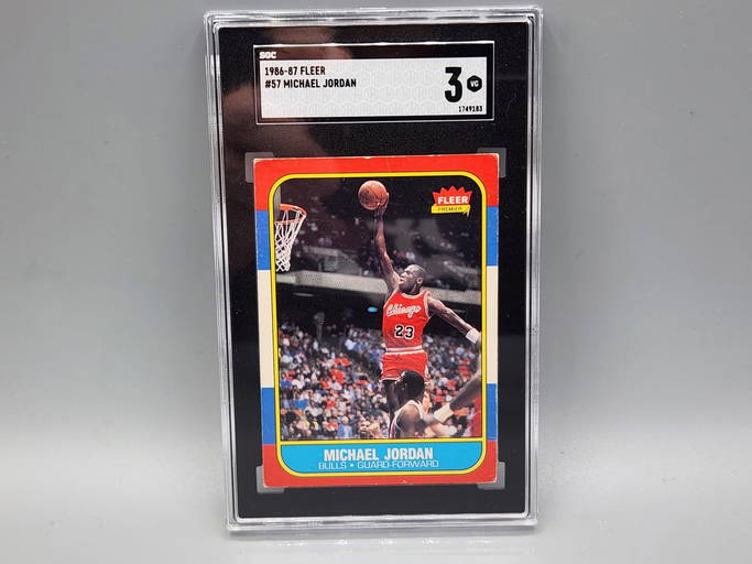 michael jordan fleer premier 57 of 132