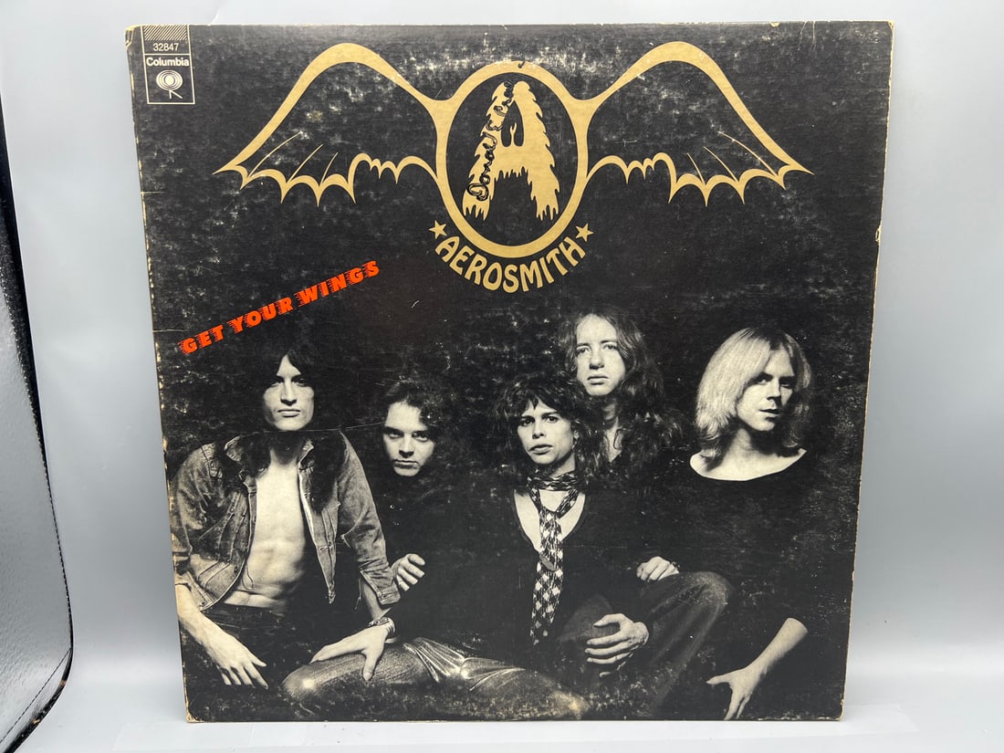 1974 Aerosmith Get Your Wings Vinyl Album (1 of 4)