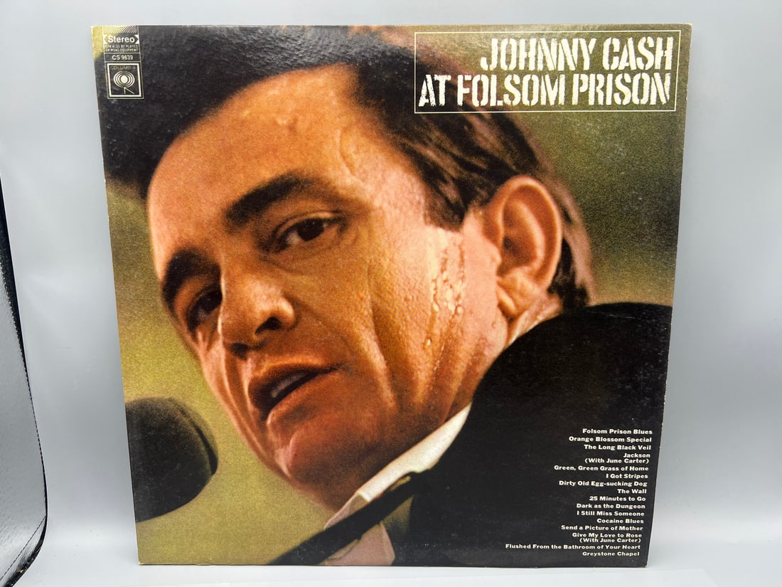 1968 Johnny Cash At Folsom Prison Vinyl Album (1 of 4)