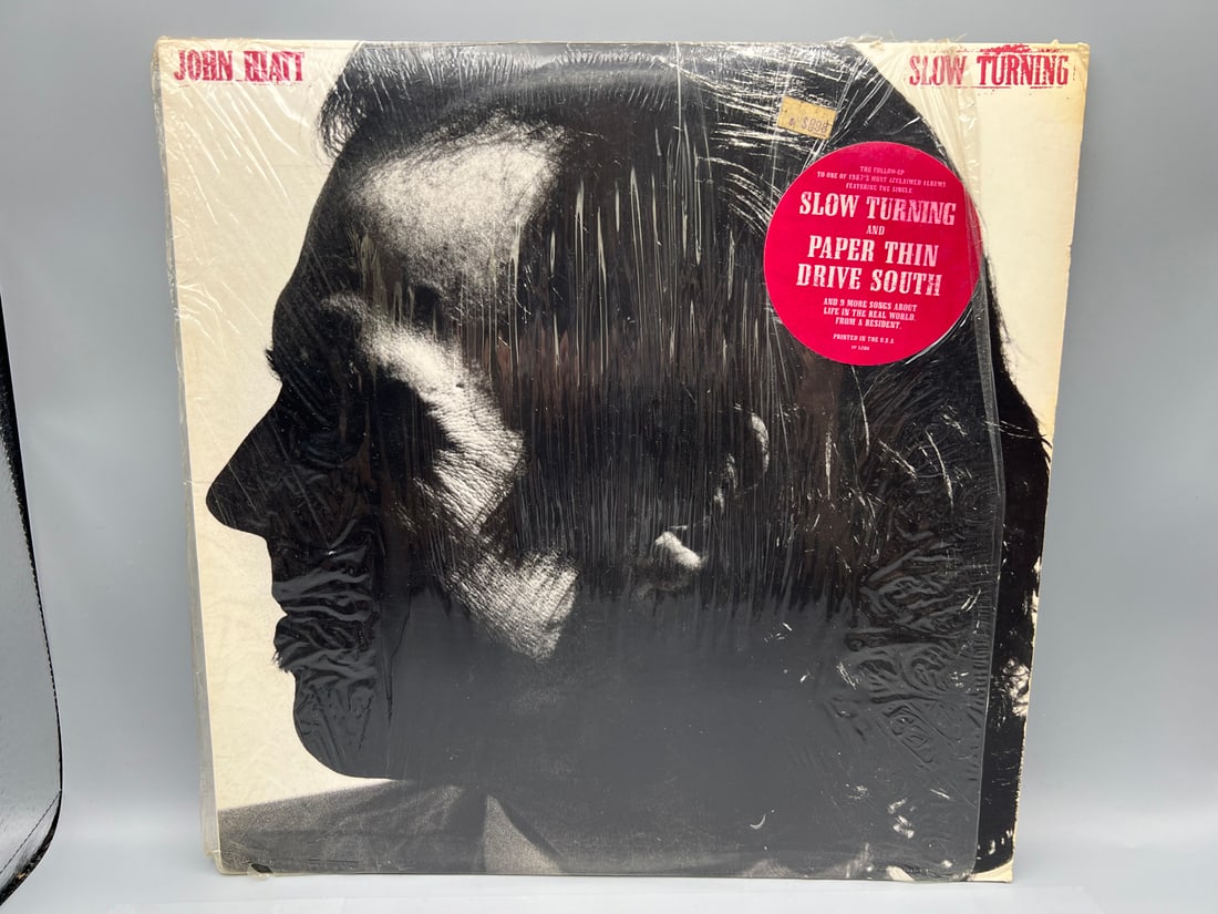 1988 John Hiatt Slow Turning Vinyl Album (1 of 6)