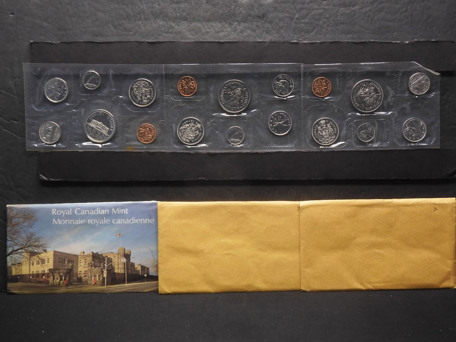 1970, 1971 & 1973 Canadian Uncirculated Coin Set (1 of 7)