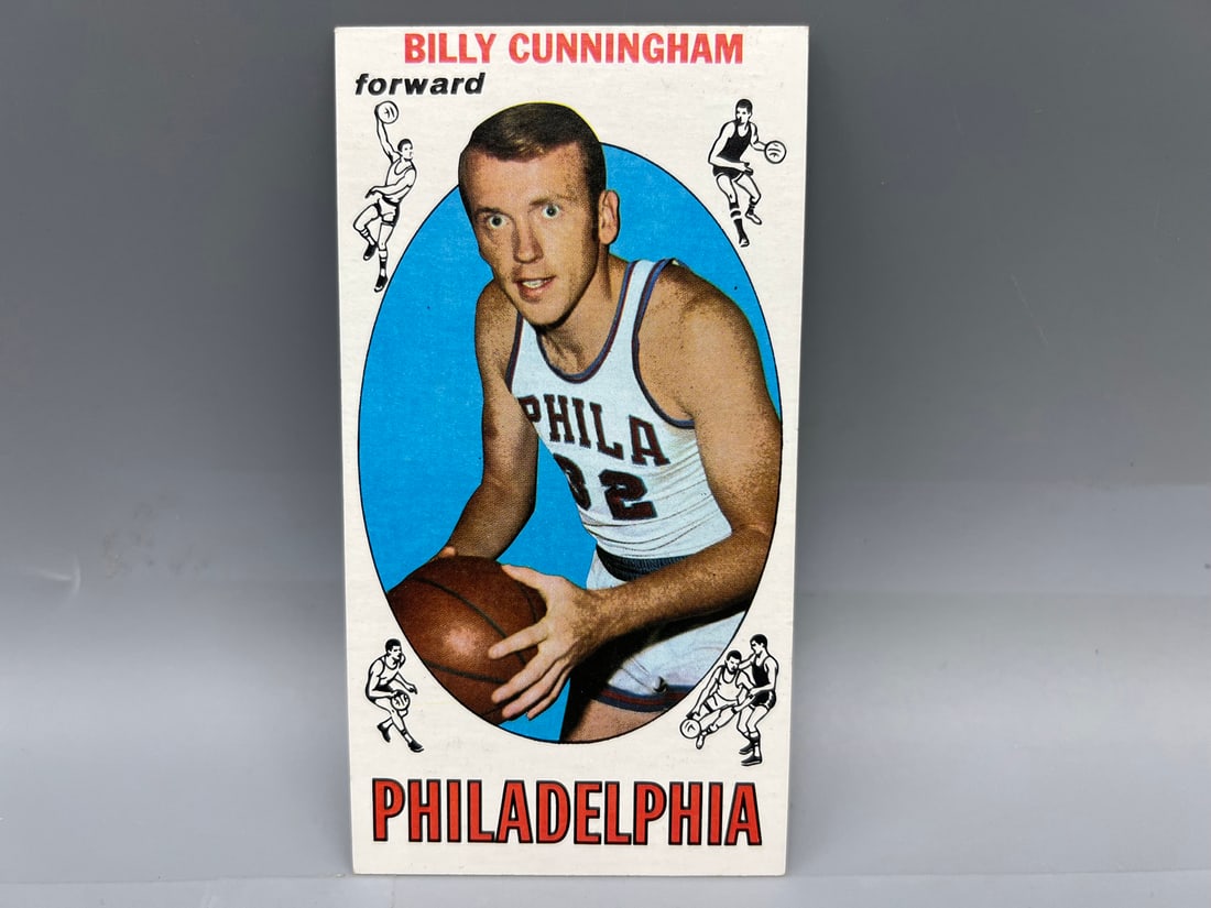 1969-70 Topps Billy Cunningham RC #40 (1 of 2)