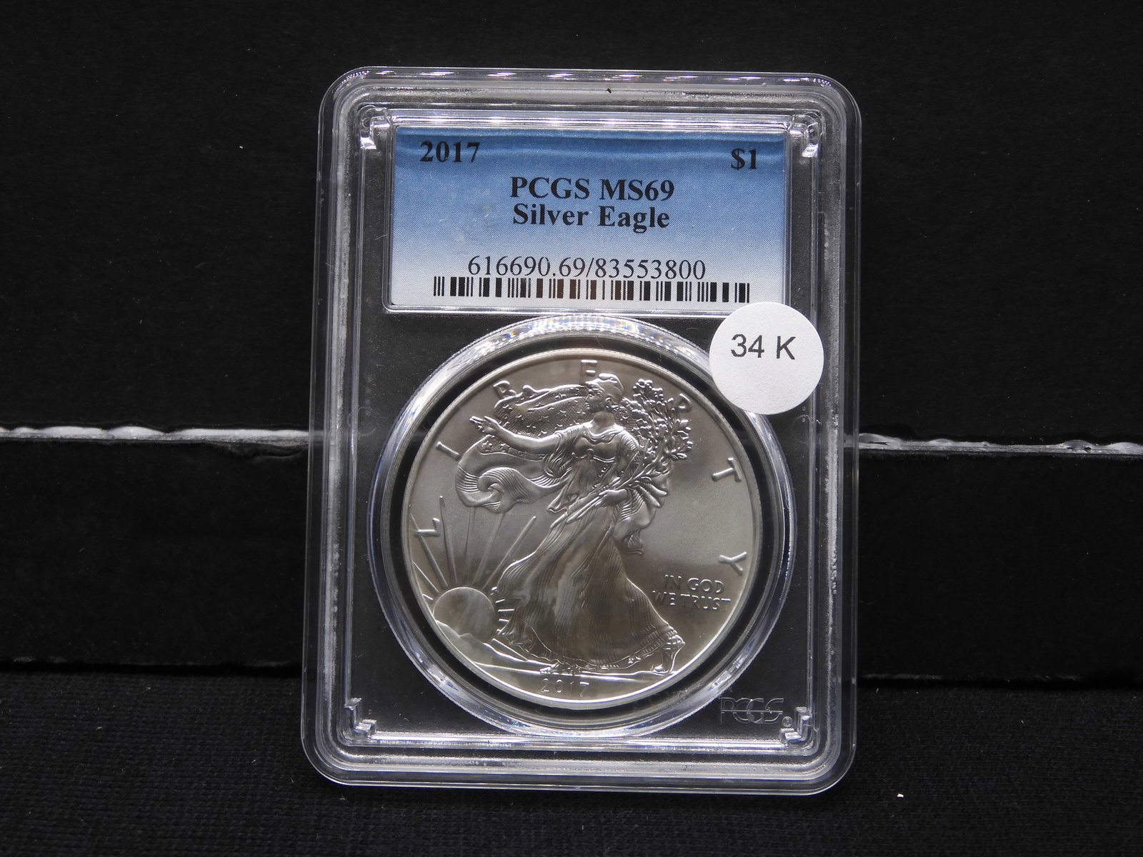 2017 (SILVER) PCGS MS 69 - American Eagle 1oz: 2017 (SILVER) PCGS MS 69 - American Eagle 1oz