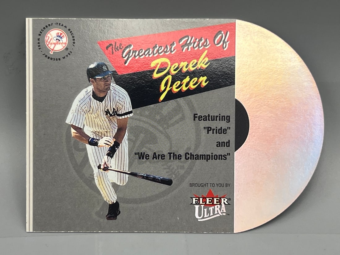 2001 Fleer Ultra Greatest Hits of Derek Jeter Insert (1 of 2)