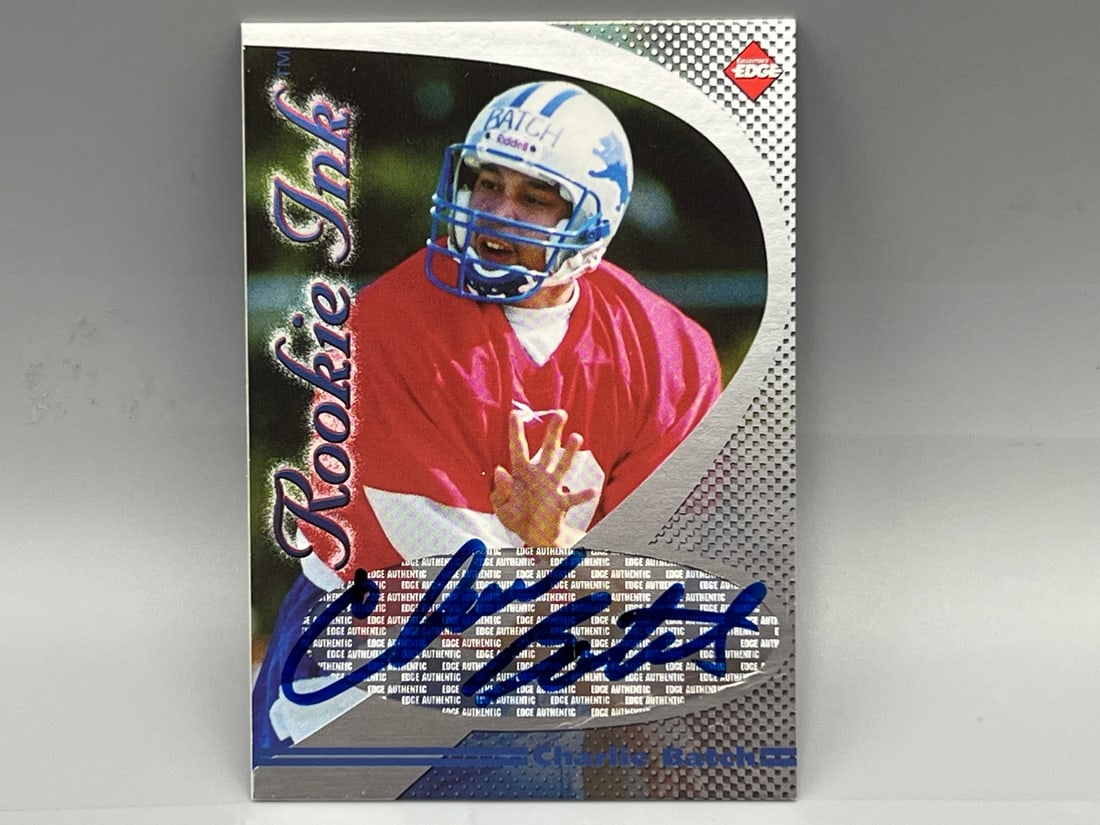 1998 Collector's Edge Charlie Batch Rookie Ink Autograph (1 of 2)