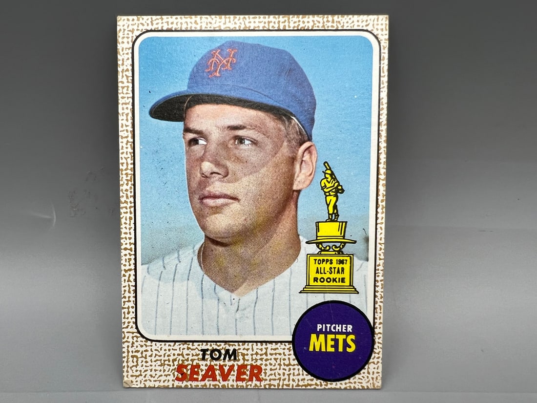 1968 Topps Tom Seaver 2nd Year Card #45 (1 of 2)