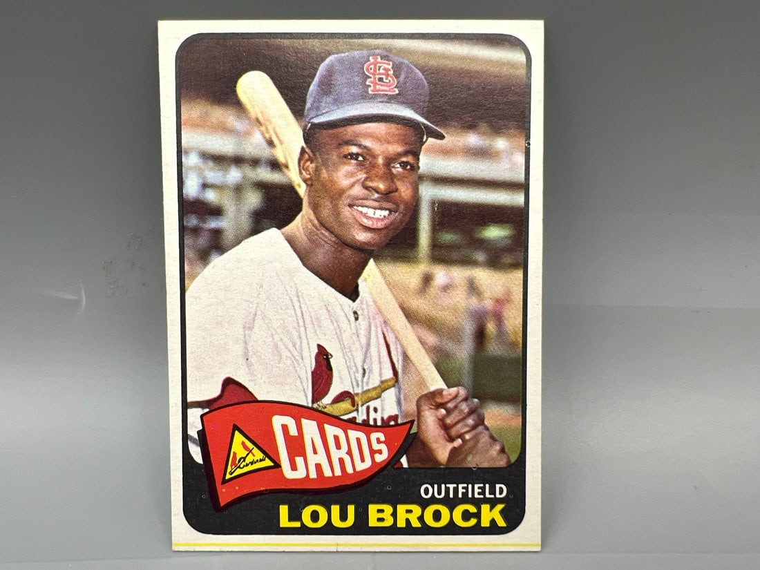 1965 Topps Lou Brock #540: 1965 Topps Lou Brock #540