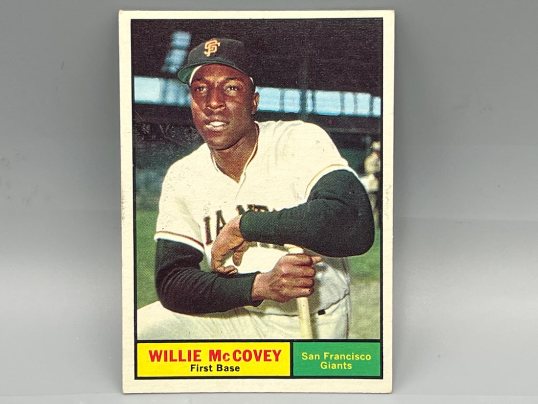 1961 Topps Willie McCovey #517: 1961 Topps Willie McCovey #517