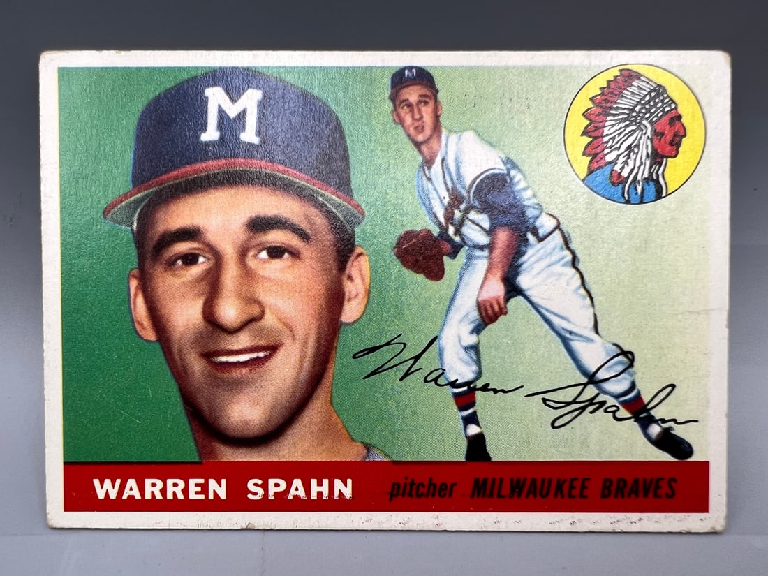 1955 Topps Warren Spahn #31 (1 of 2)