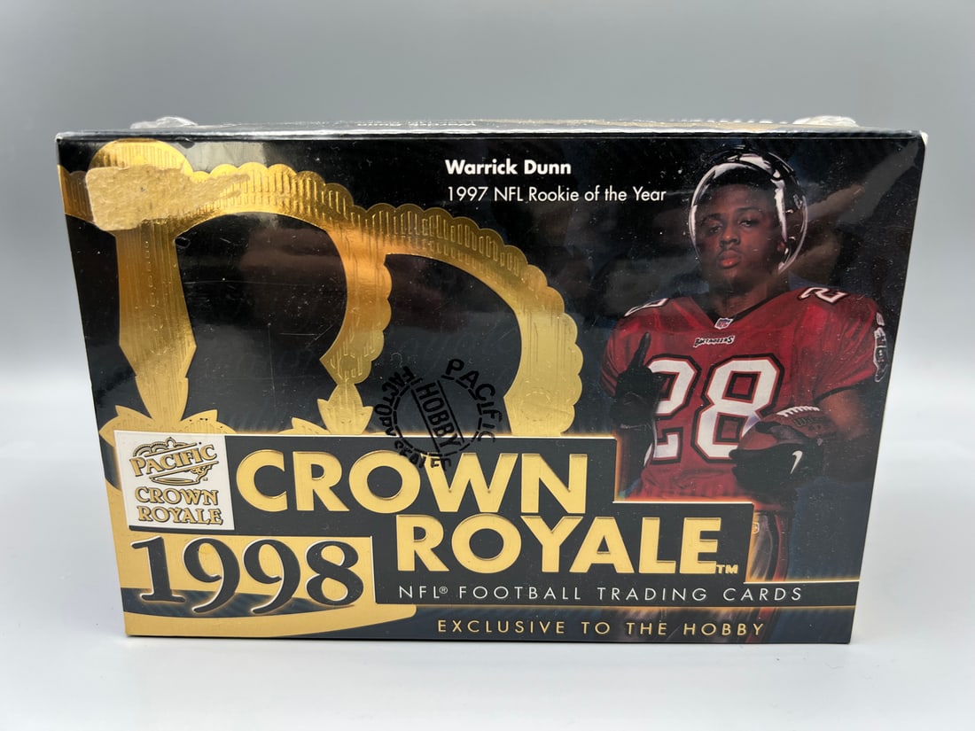 1998 Panini Crown Royale Football Sealed Hobby Box - Possible Peyton Manning RCs: 1998 Panini Crown Royale Football Sealed Hobby Box - Possible Peyton Manning RCs