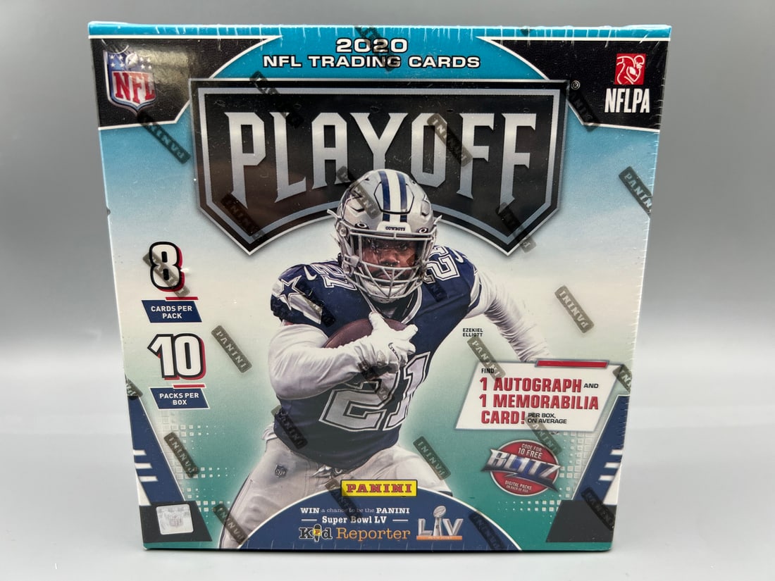 2020 Panini Playoff Football Unopened Mega Box - Possible Joe Burrow, Justin Herbert, Jalen Hurts &: 2020 Panini Playoff Football Unopened Mega Box - Possible Joe Burrow, Justin Herbert, Jalen Hurts & Tua Tagovailoa RCs